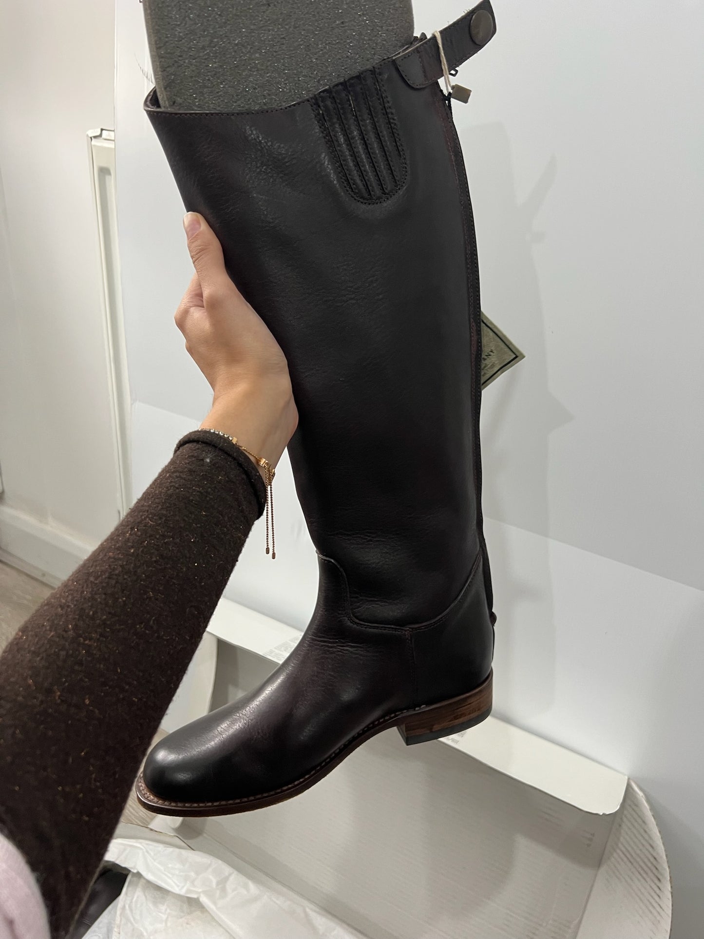 Brown Frye Boots, 38-5