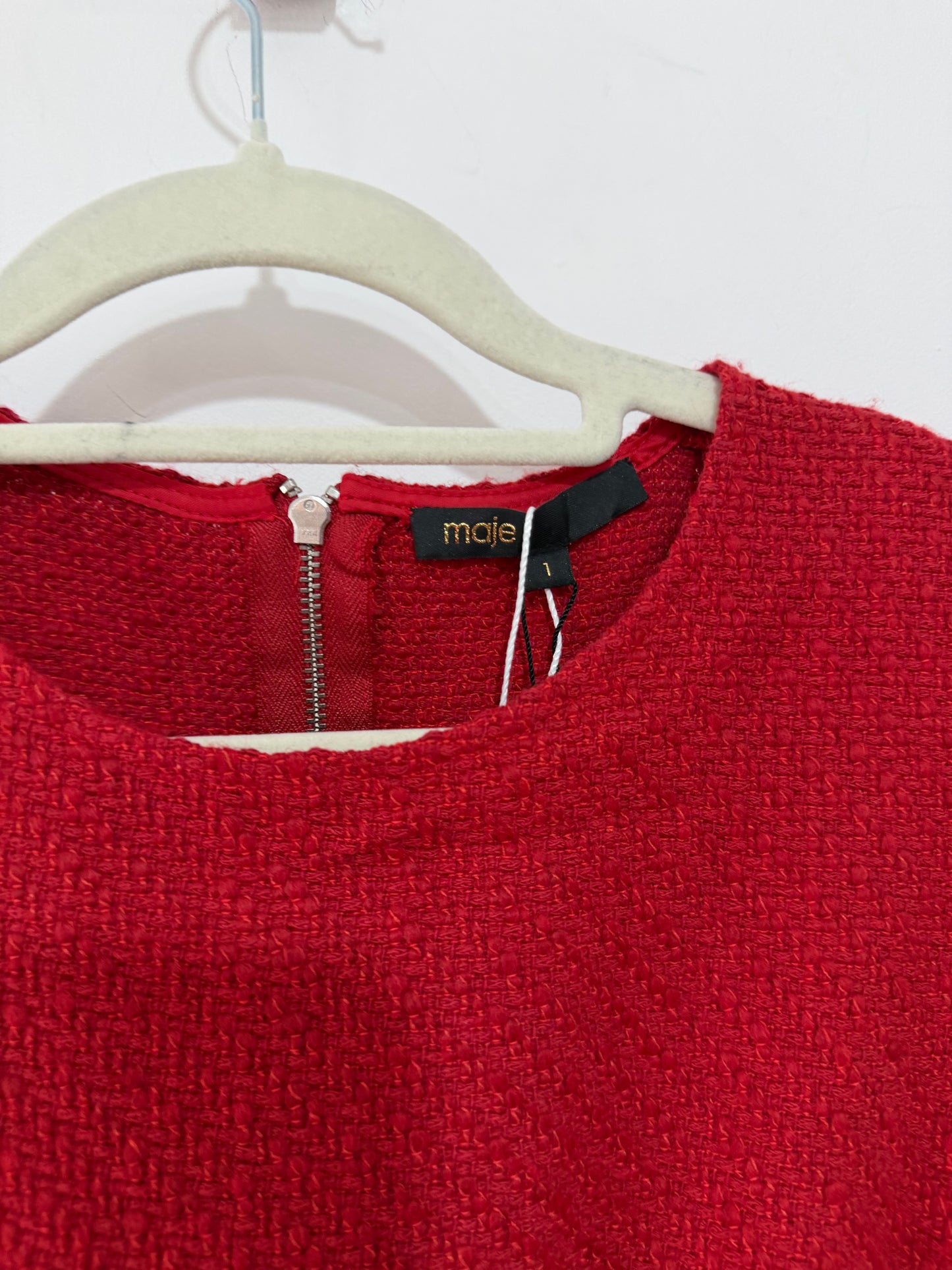 Red Maje Dress, Size 1