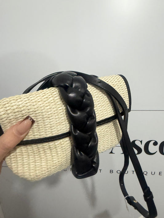 Raffia Demellier Crossbody Bag, Mini