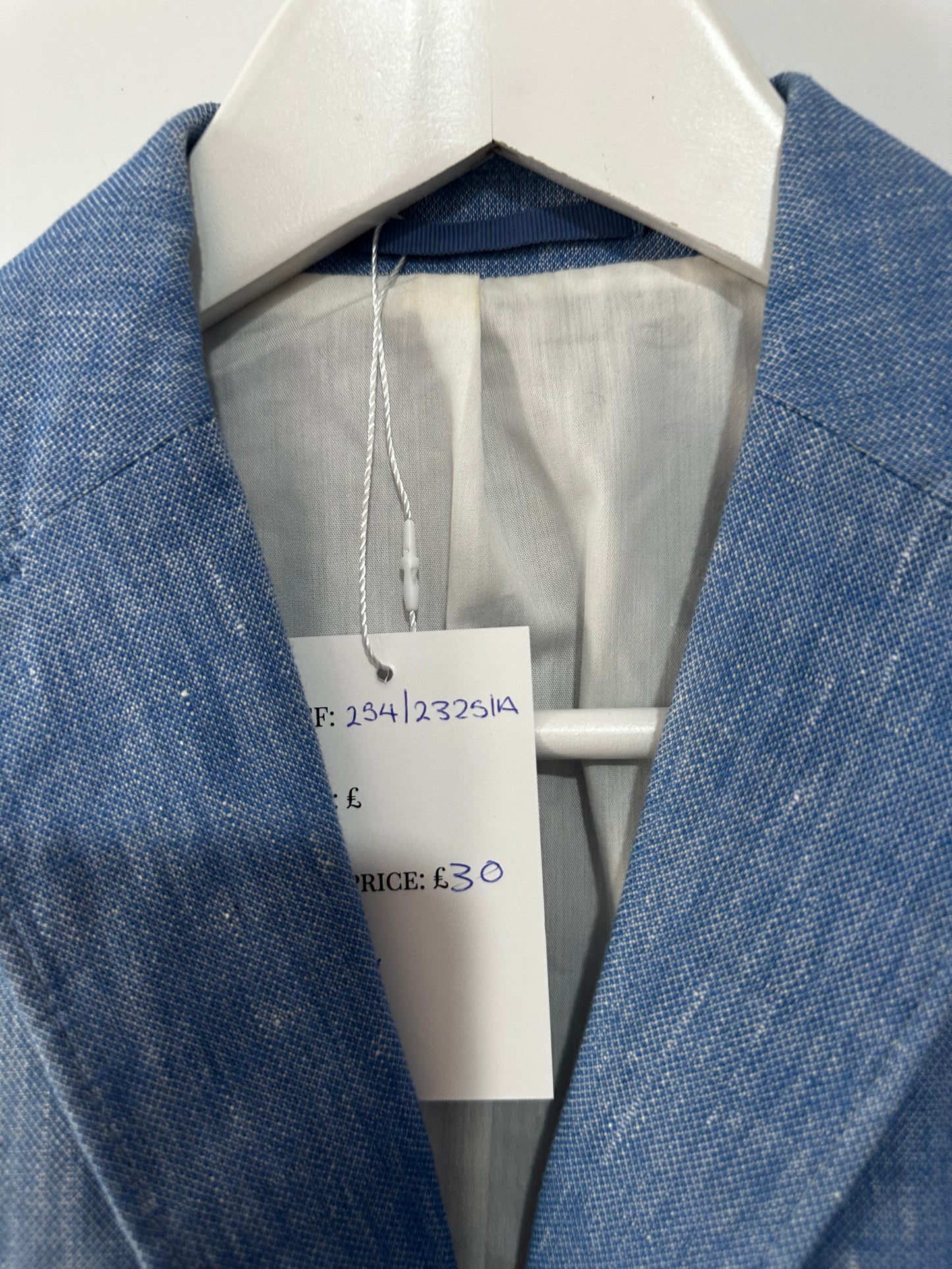 Blue Gant Linen Blazer, Size 8