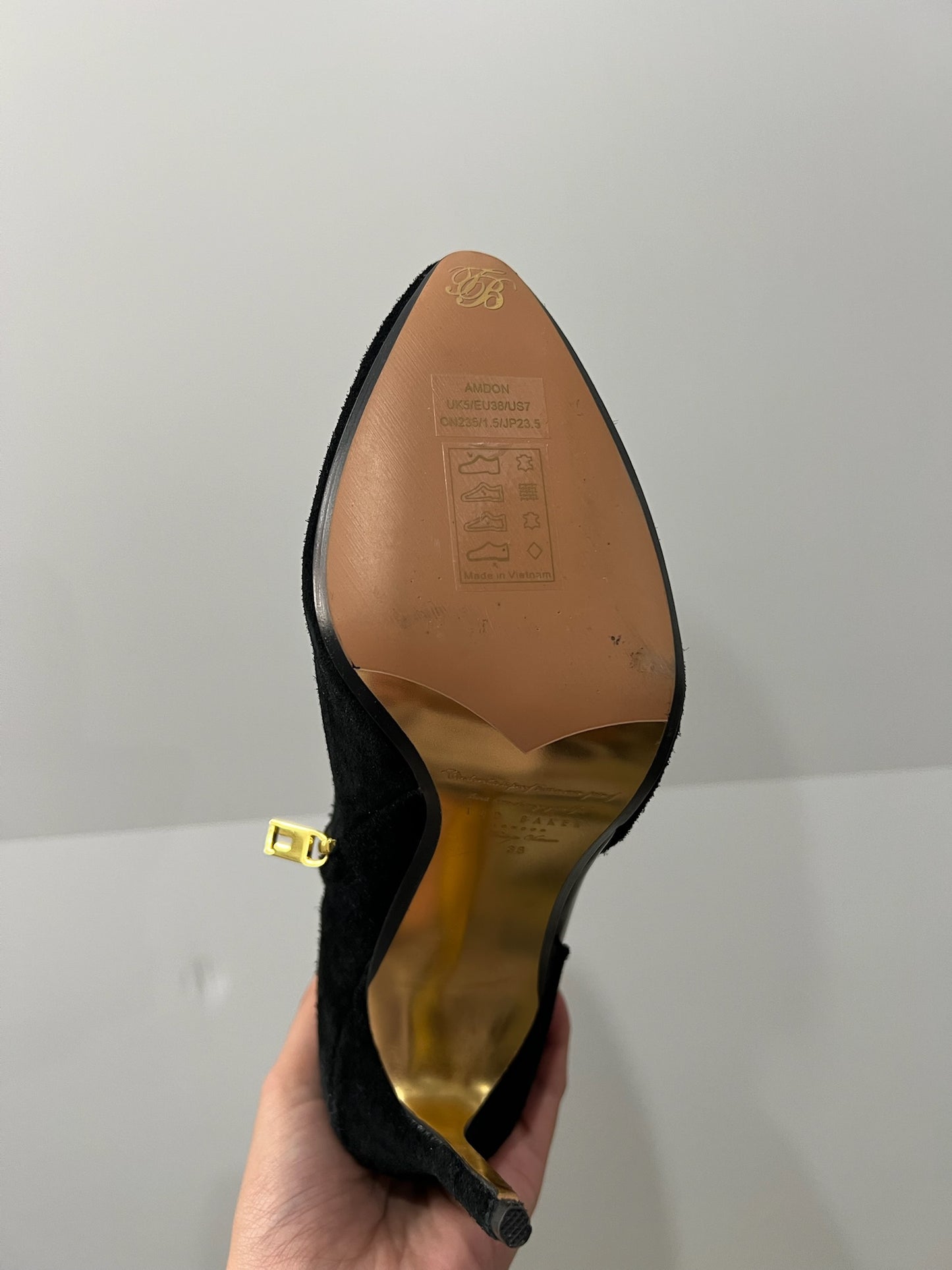 Black Ted Baker Heels, 38-5