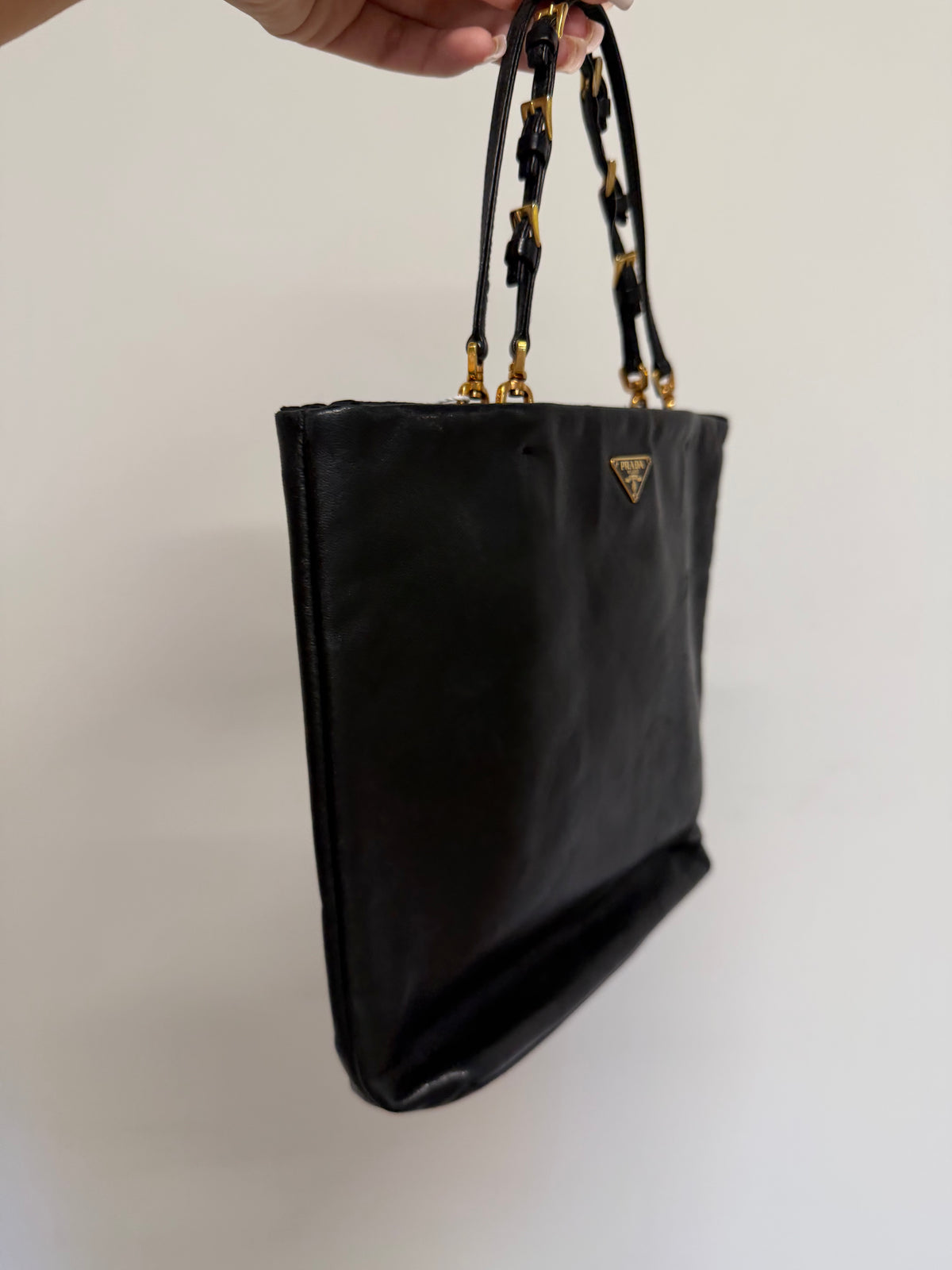 Preloved Prada Handbag Black