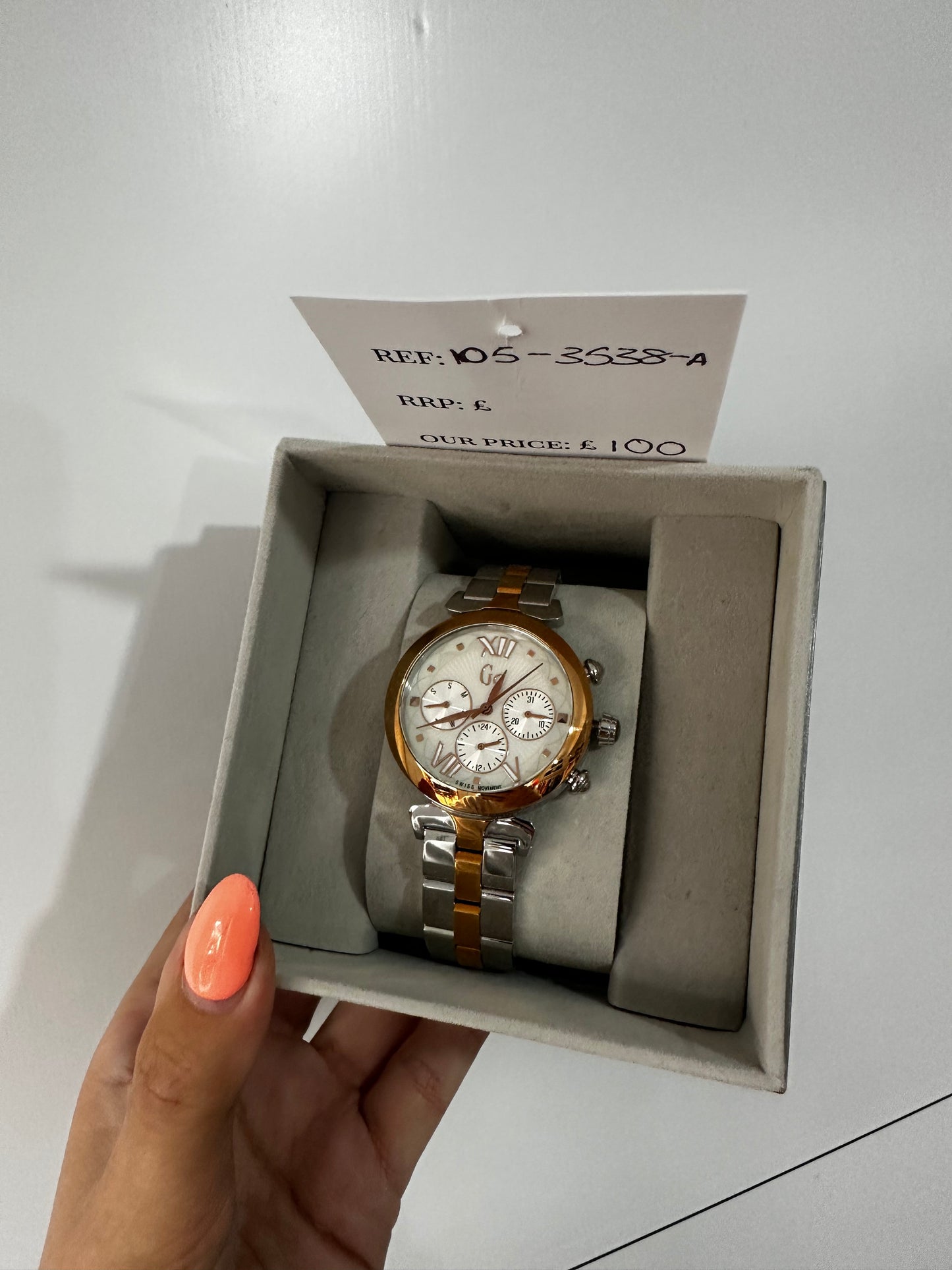 Gold & Silver GC Watch