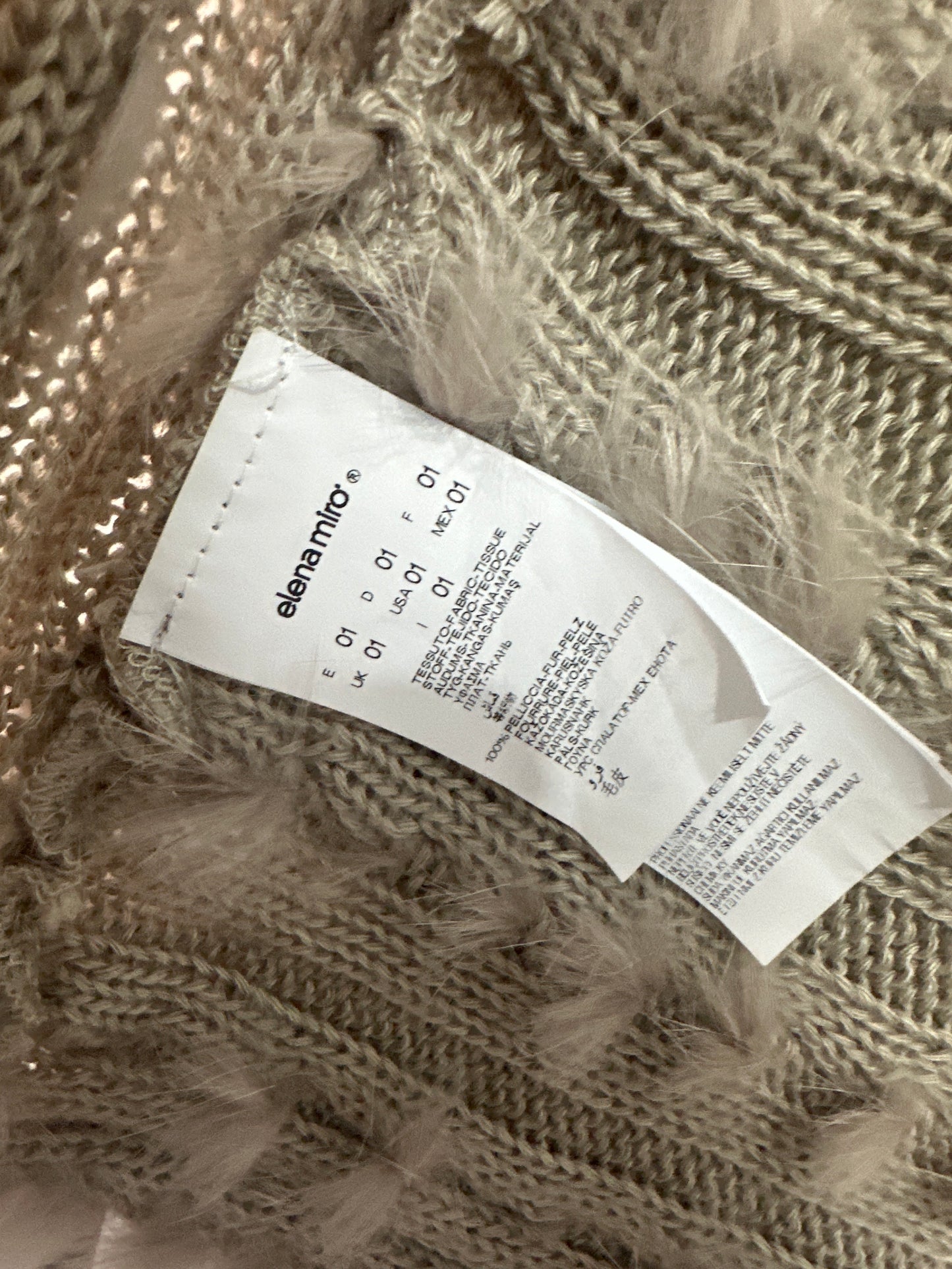 Grey Elena Miro Poncho Shawl