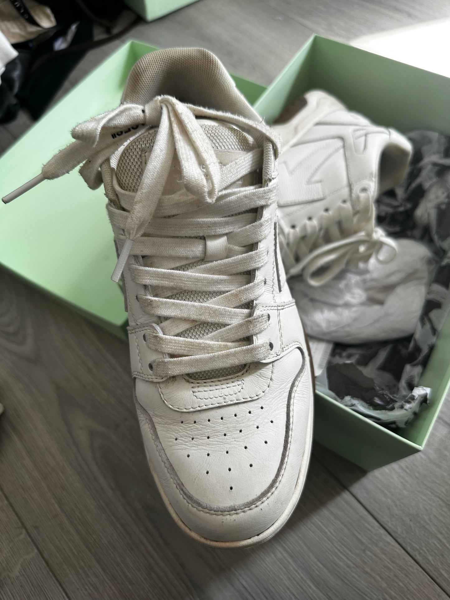 White Off White Trainers, 6