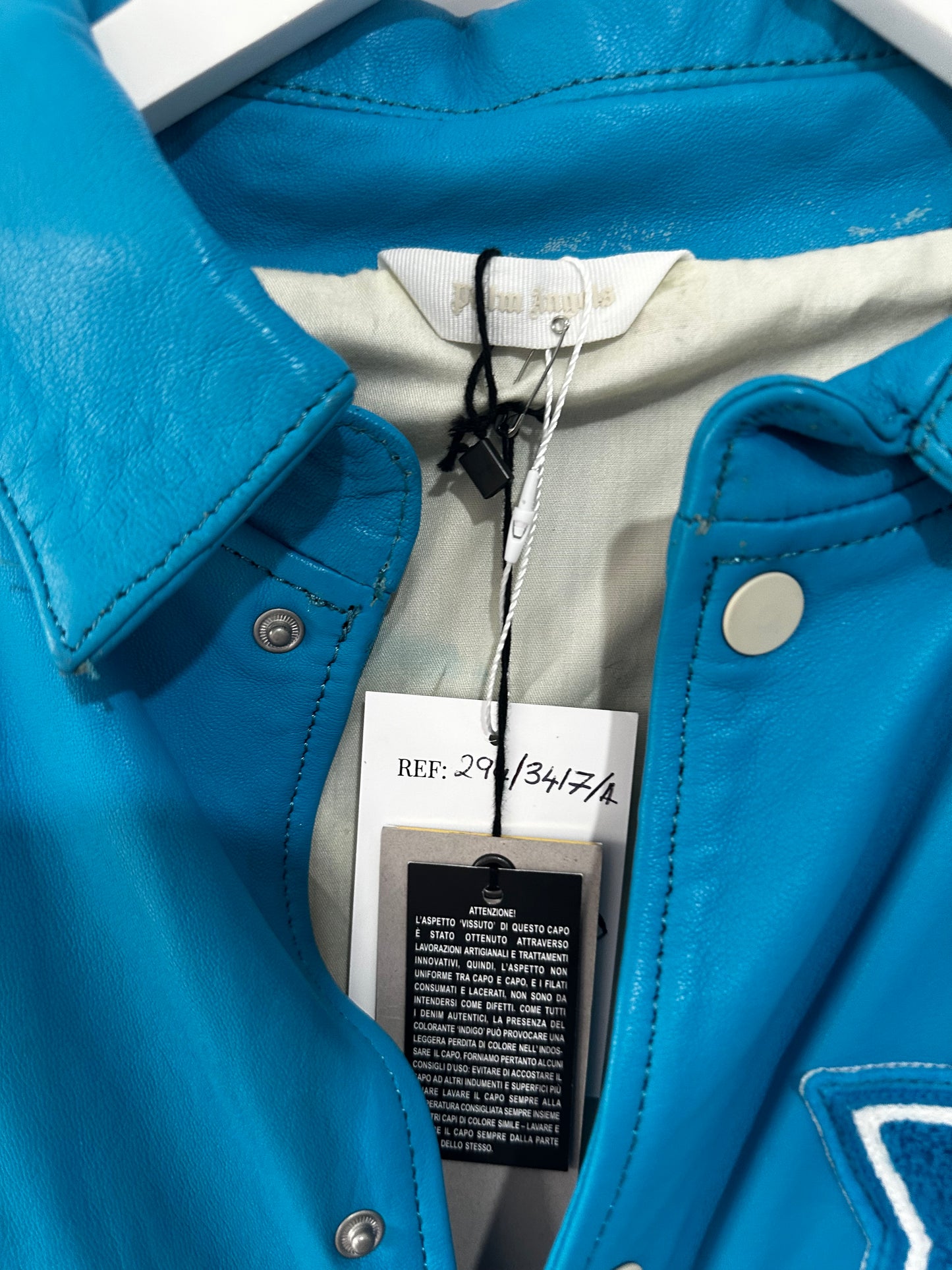 Blue Palm Angels Jacket, Medium
