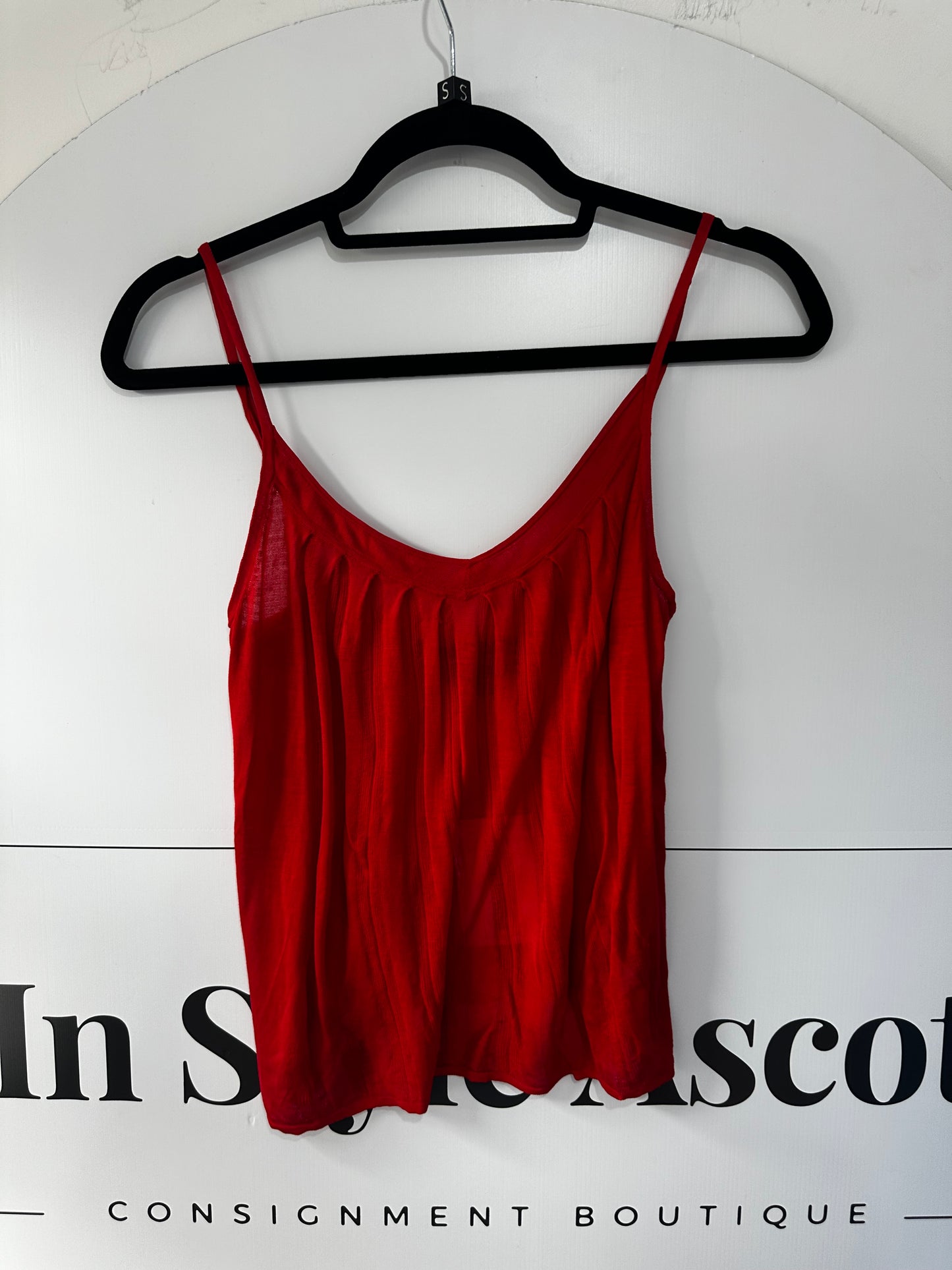 Red Emporio Armarni Cami, Size S