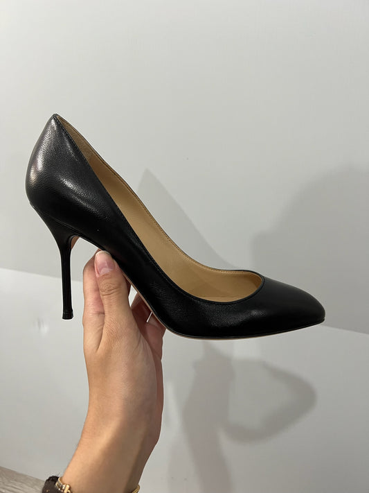 Black Sergio Rossi Heels, 38-5