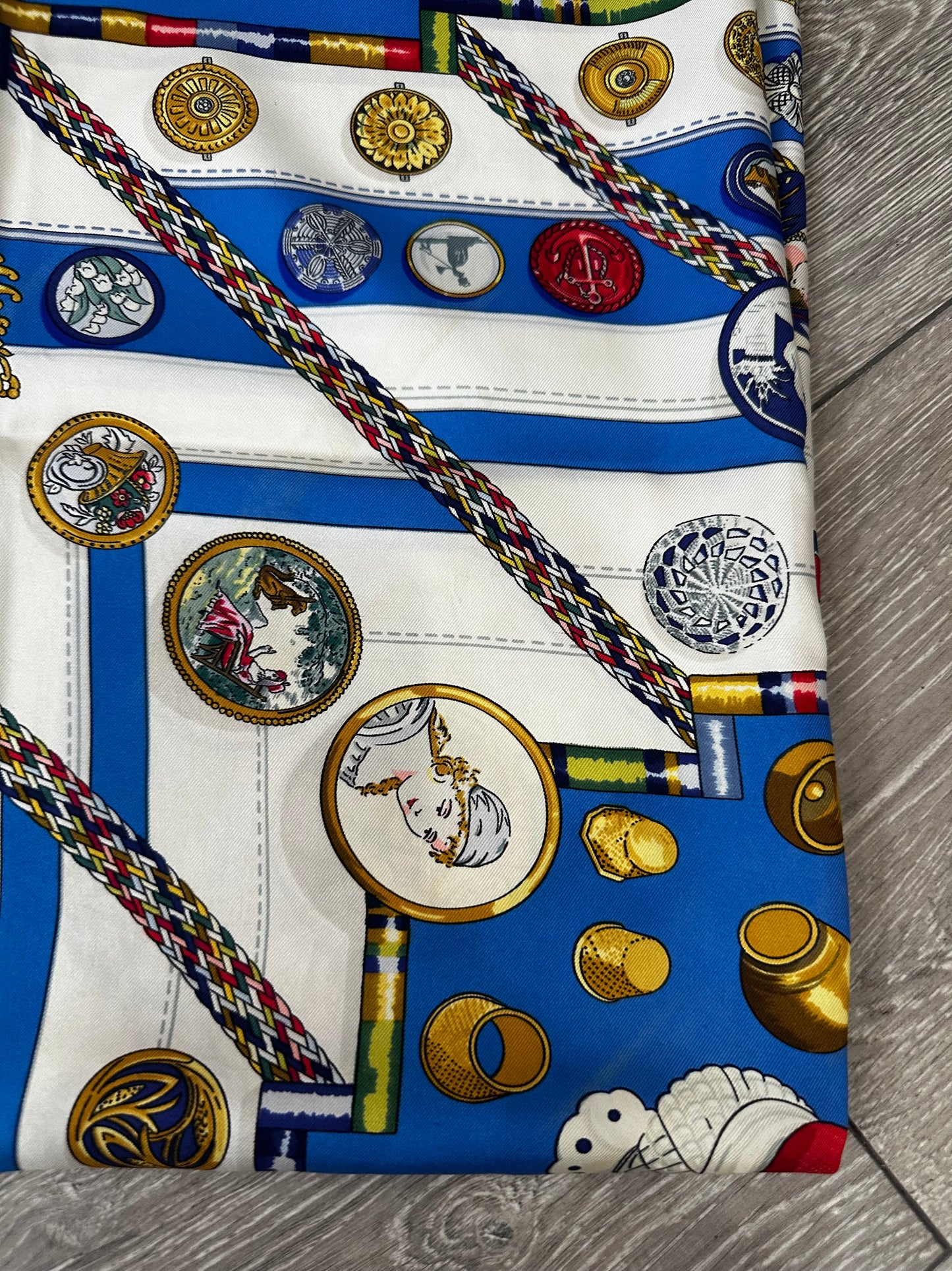 Silk Scarf Hermes Tahiti