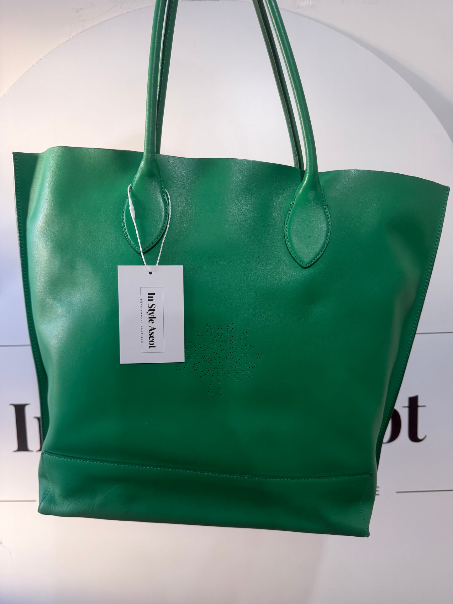 Green Mulberry Tote, Large