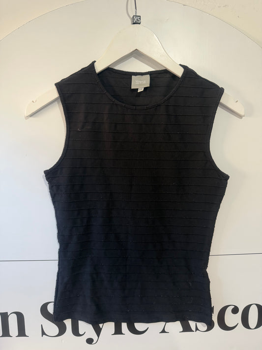 Black Versace Jeans Top, Small