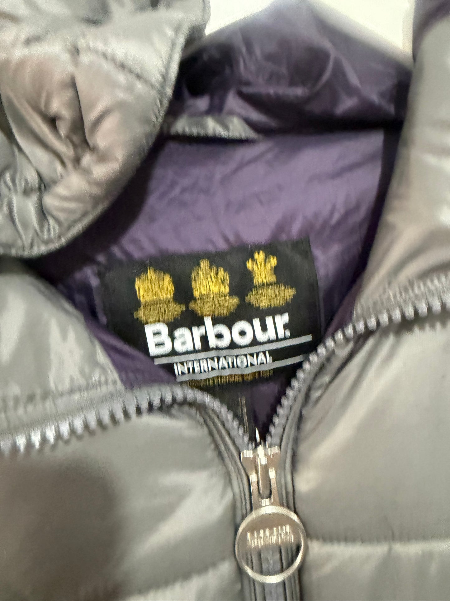 Grey Barbour Coat, Size 12