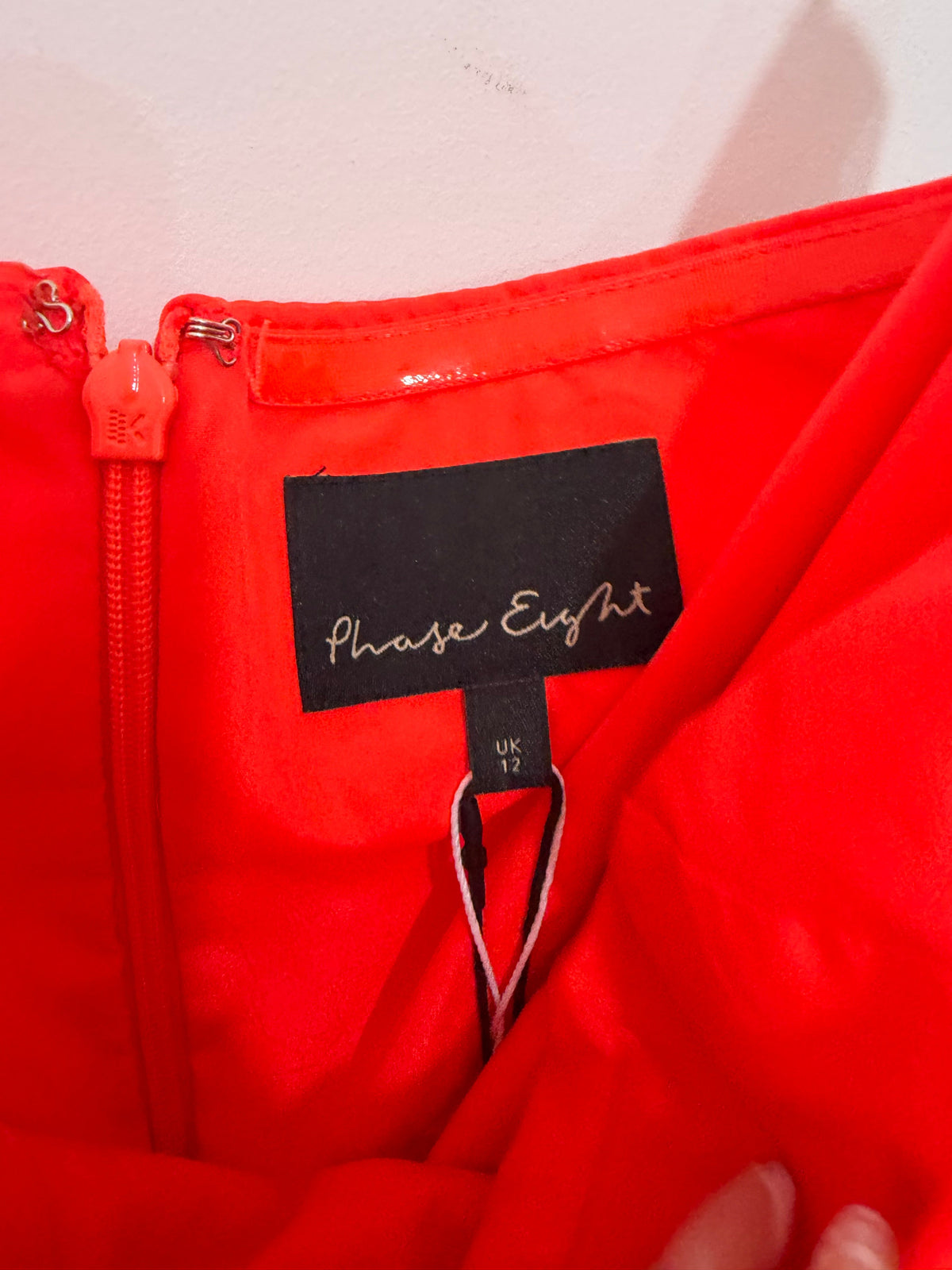 Preloved, Red Phase Eight Dress, UK 12