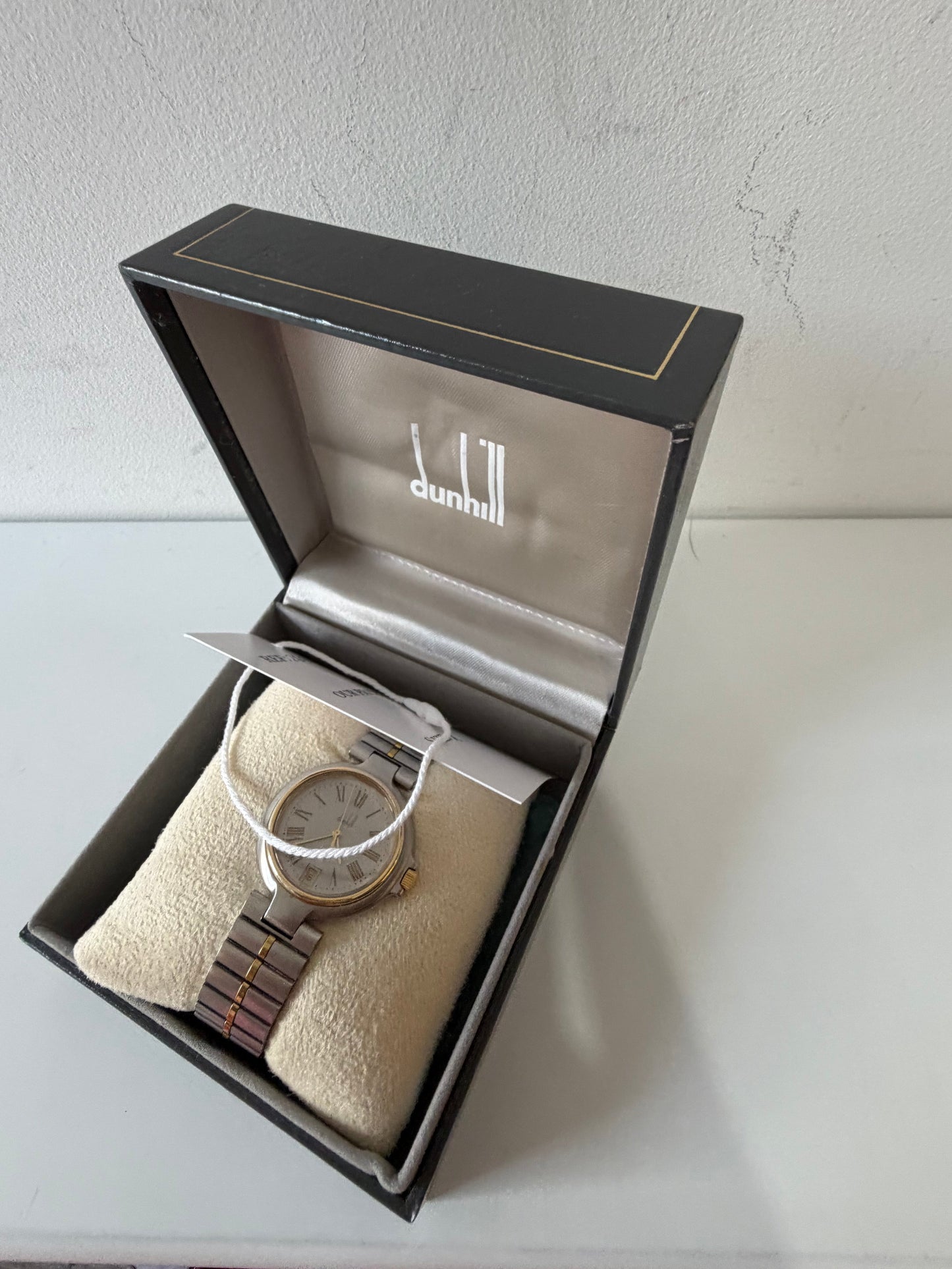 Preloved silver and gold Dunhill Watch