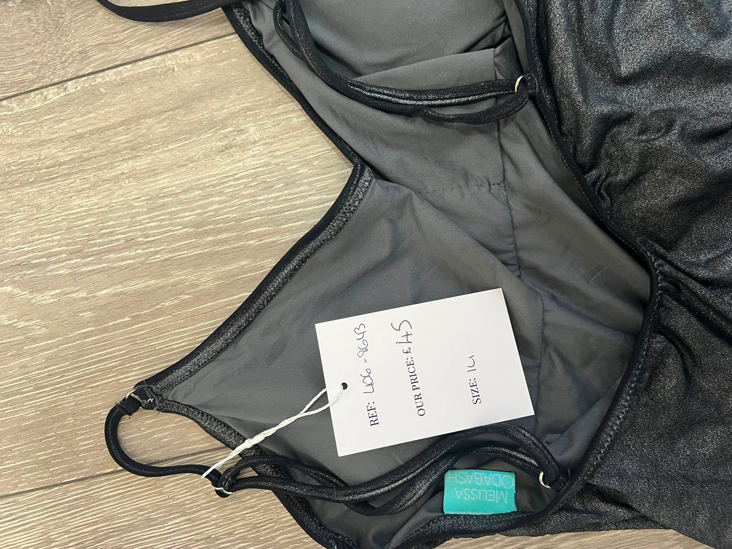 Preloved Grey Melissa Obabash Swimsuit, 14