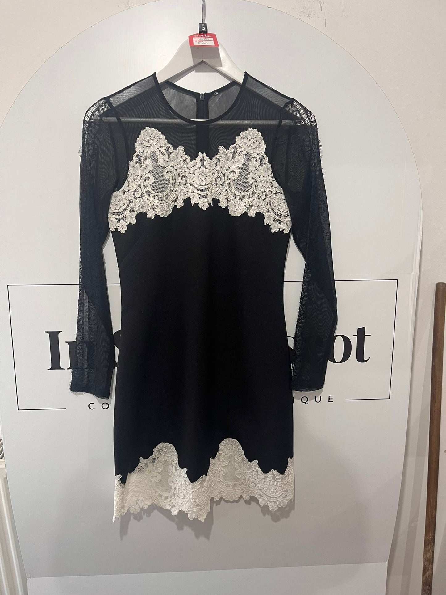 Mesh Mini Dress