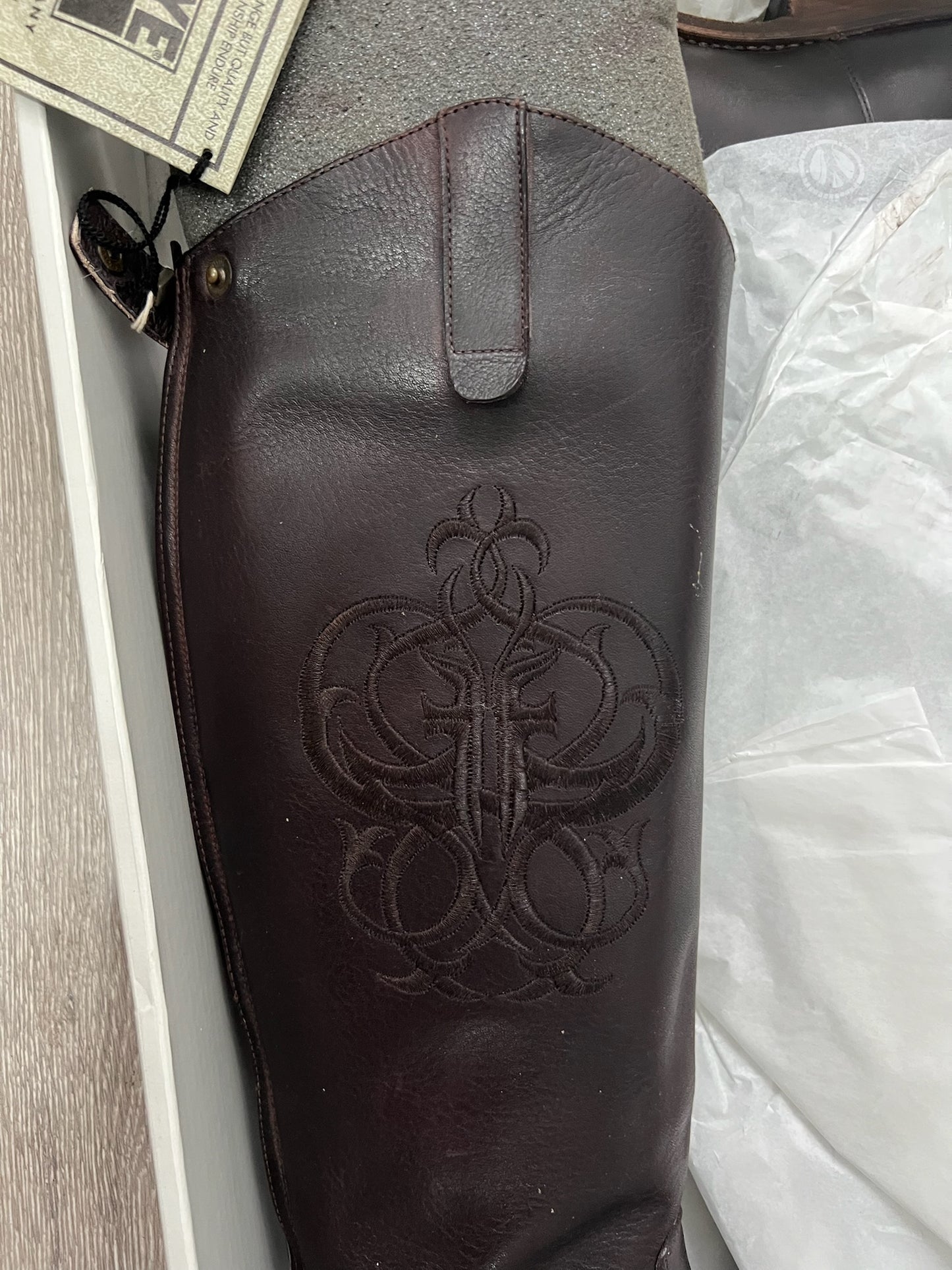 Brown Frye Boots, 38-5