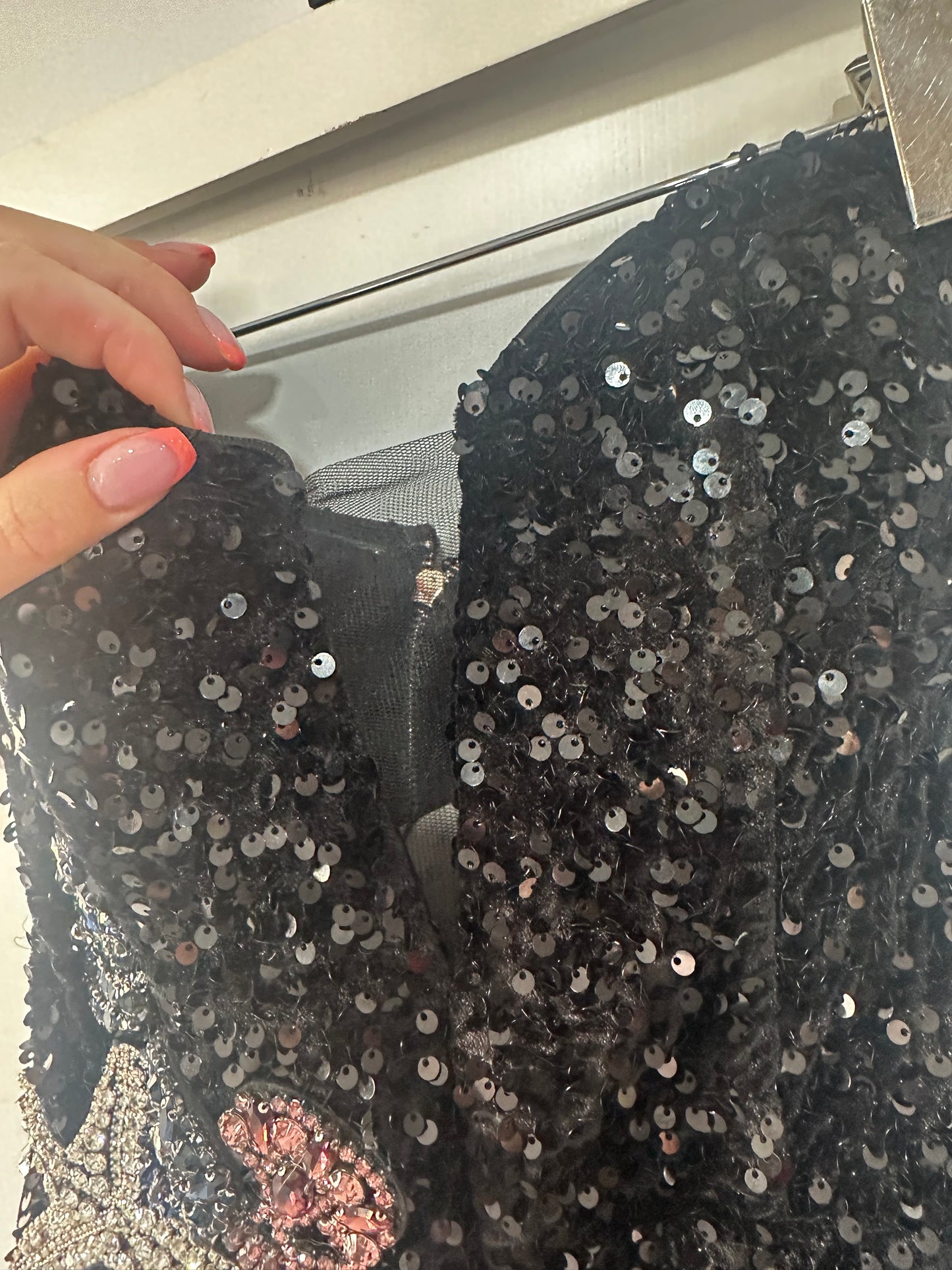 Sequin Bandeau Dress, 6-8
