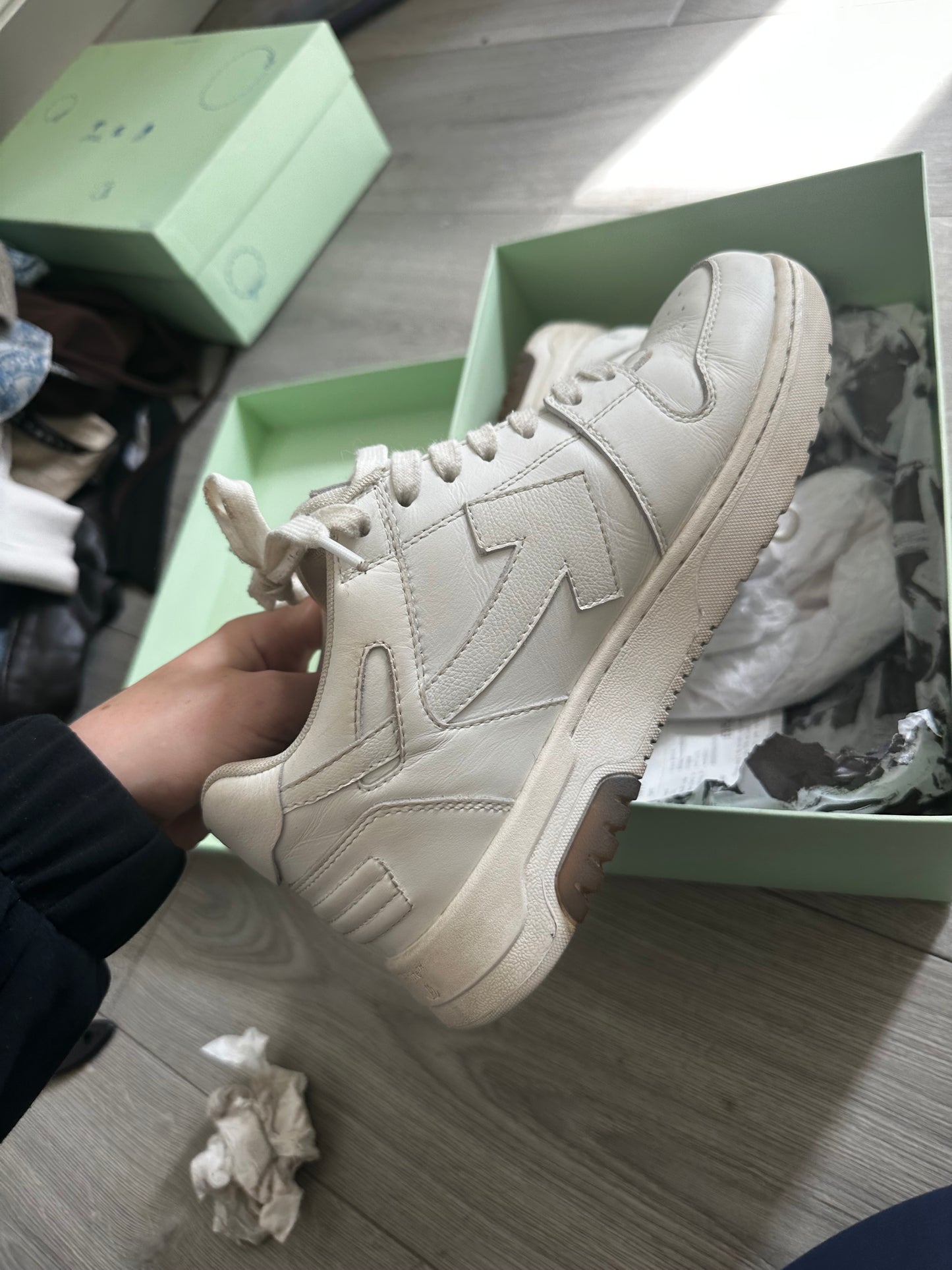 White Off White Trainers, 6