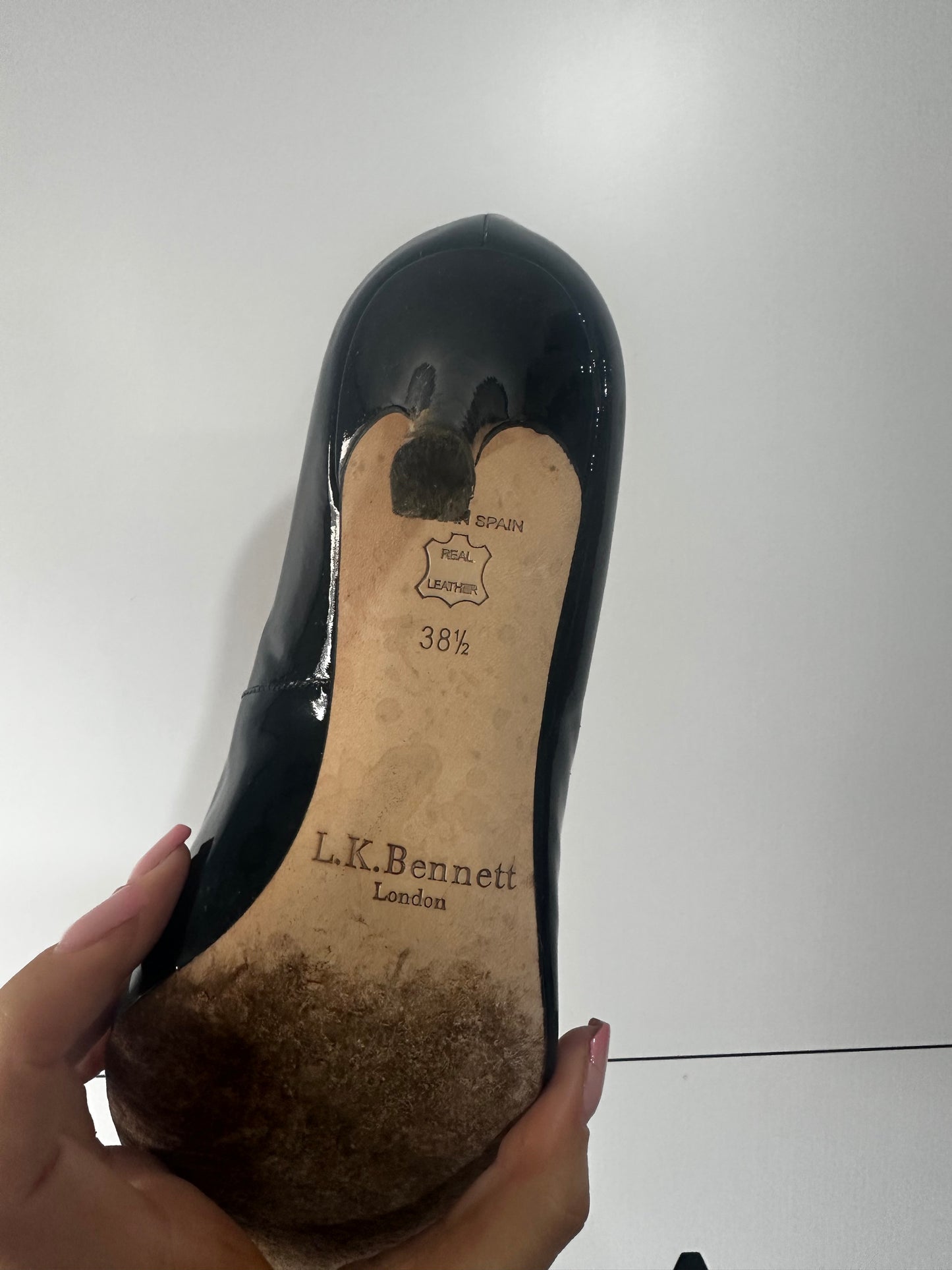 Navy Lk Bennett Heels, 5.5
