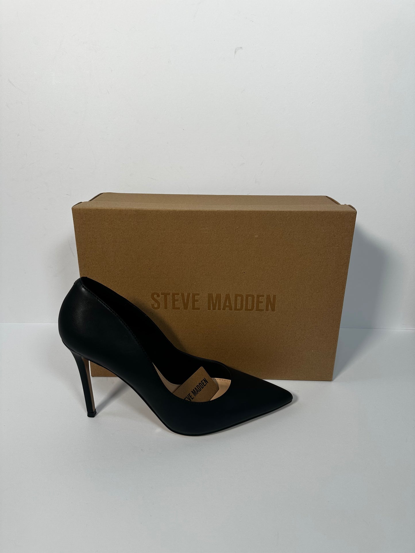 Black Steve Madden Heels, 8