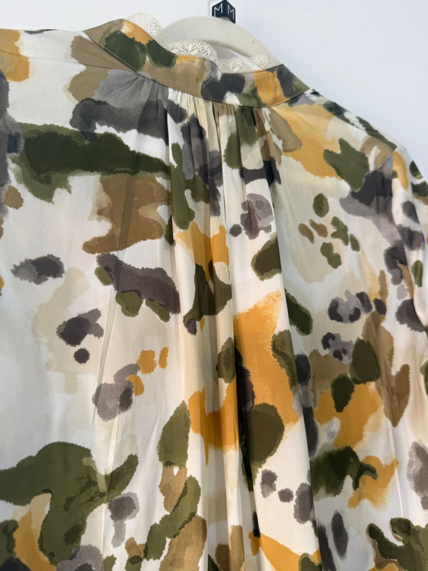Preloved, Camo Zadig & Voltaire Blouse, Size M