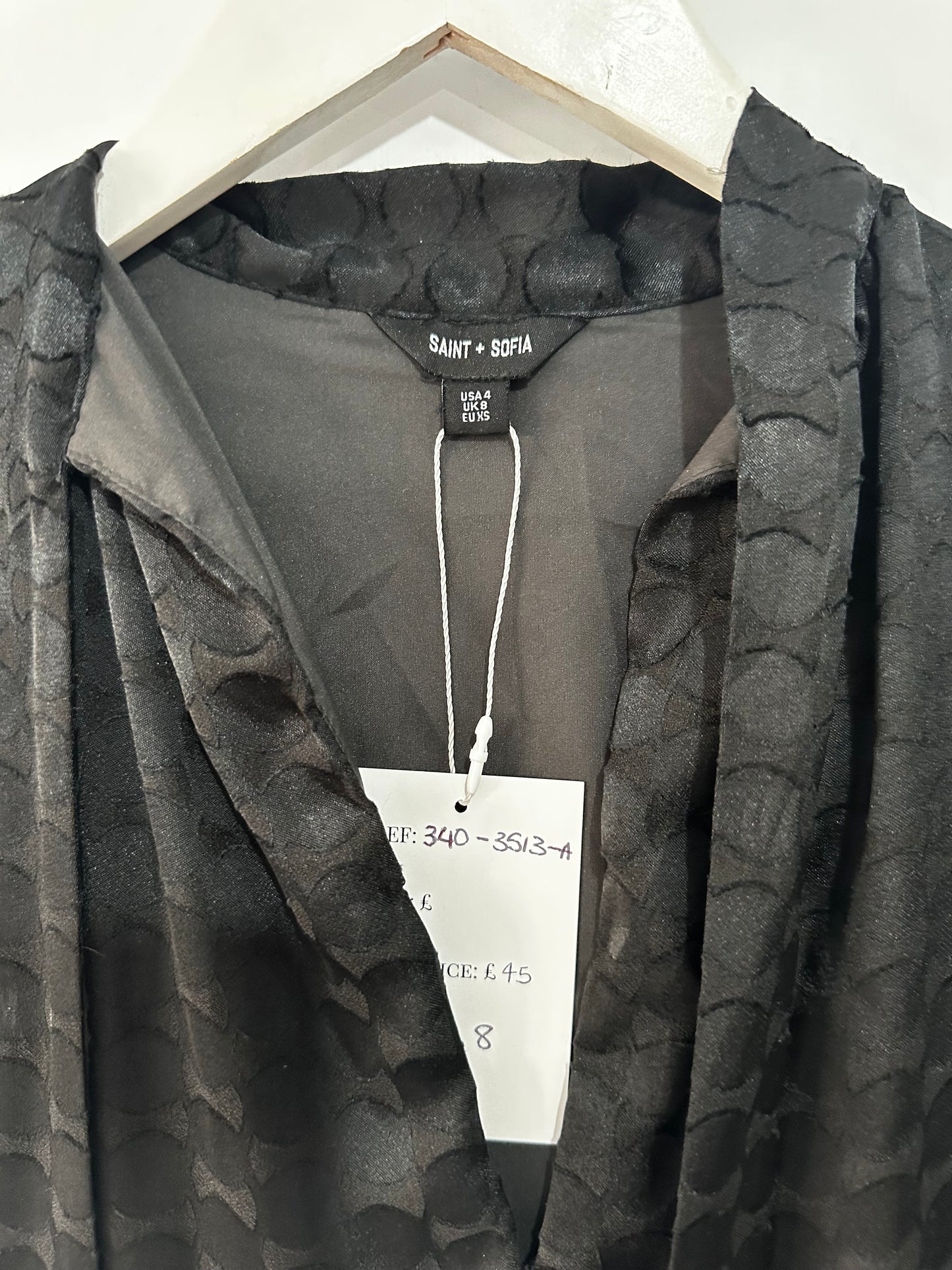 Black Saint + Sofia Dress, Size 8
