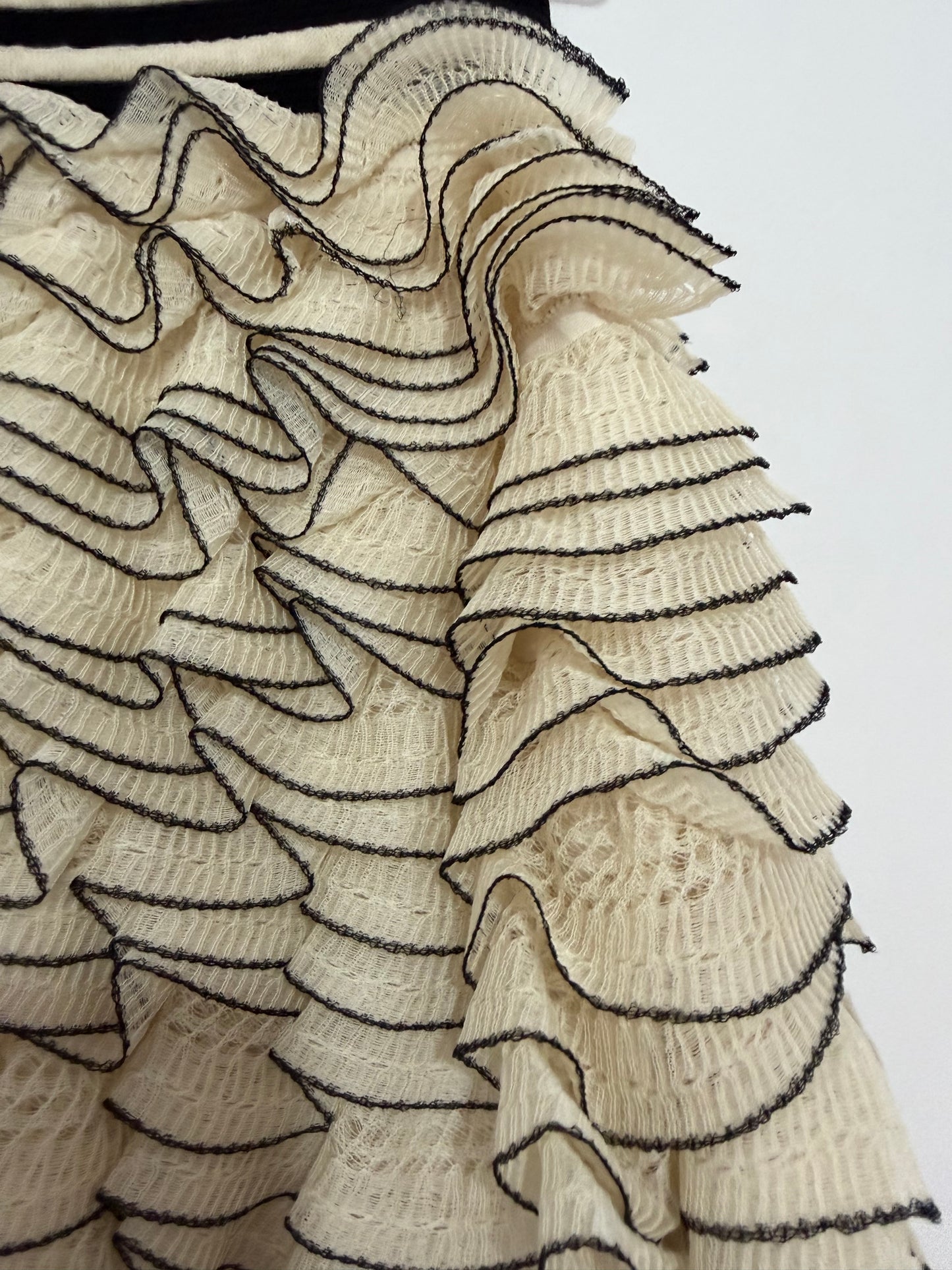 cream Alexander Mcqueen Skirt, Size S