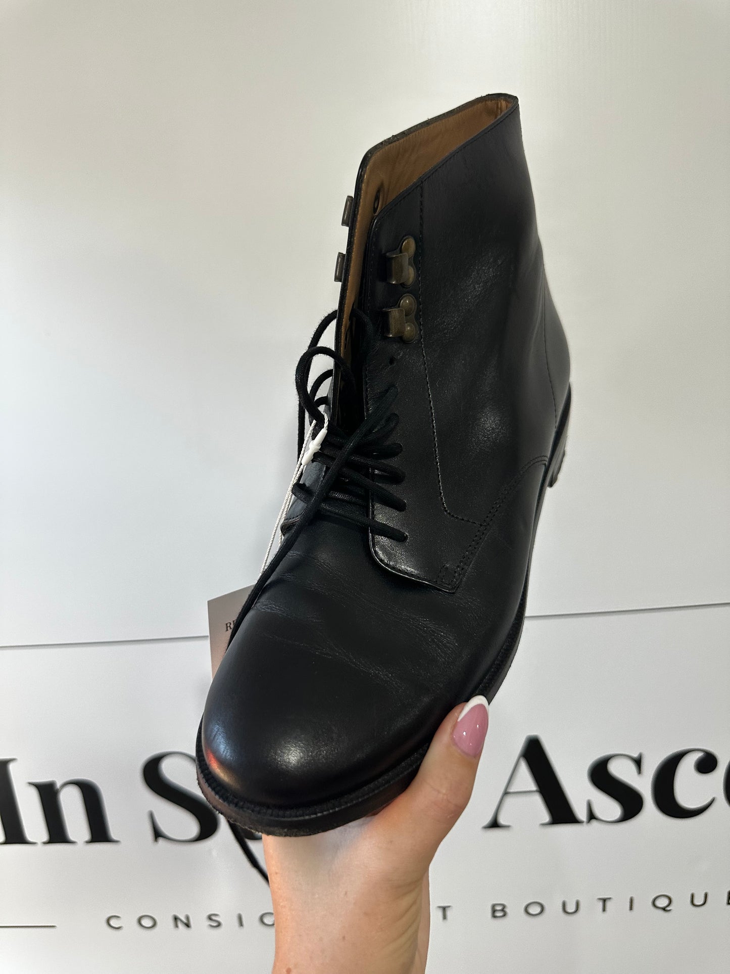 Black A.P.C. Boots, Size 40 Size 7