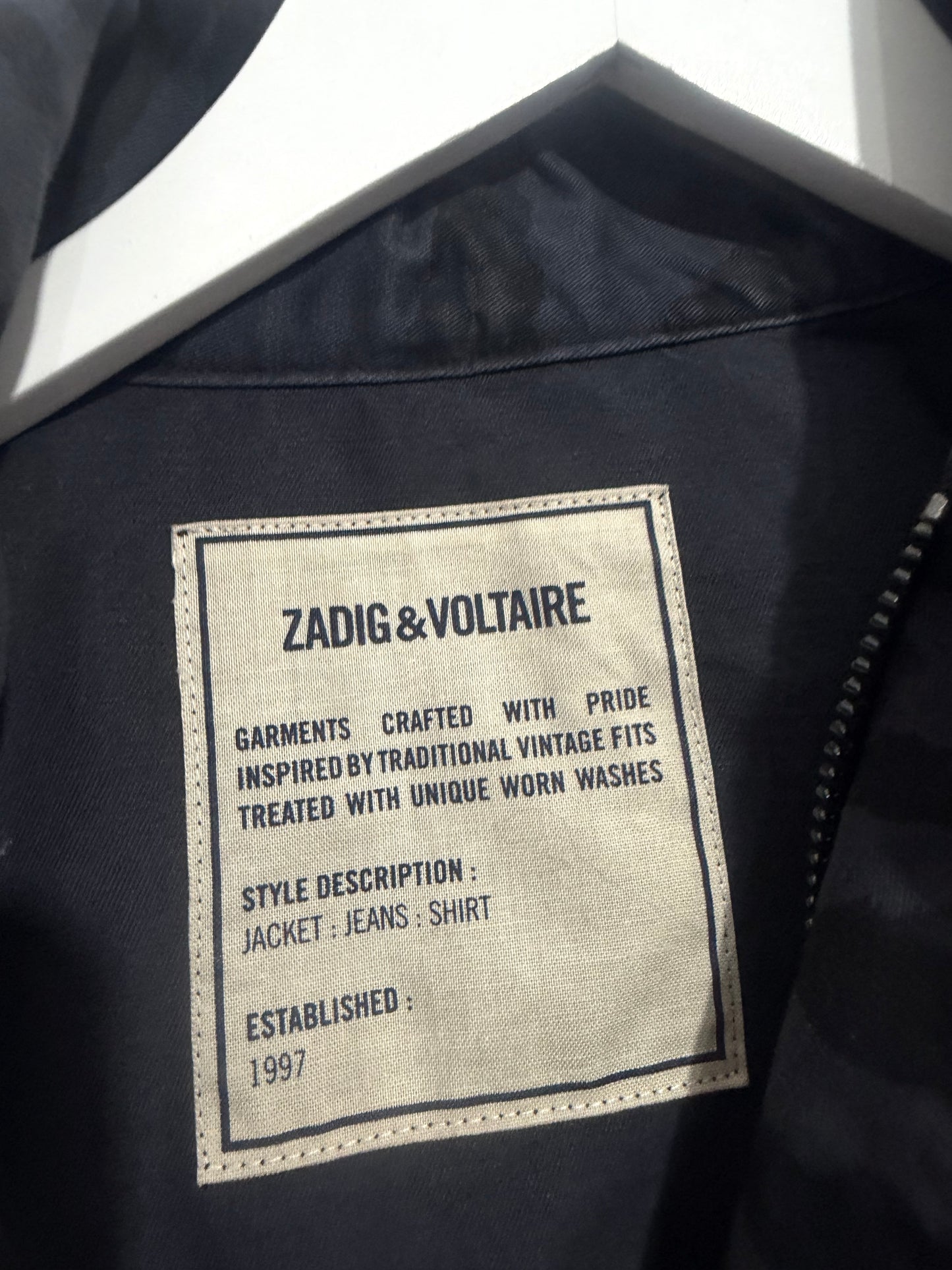 Camo Zadig & Voltaire Jacket, Size S