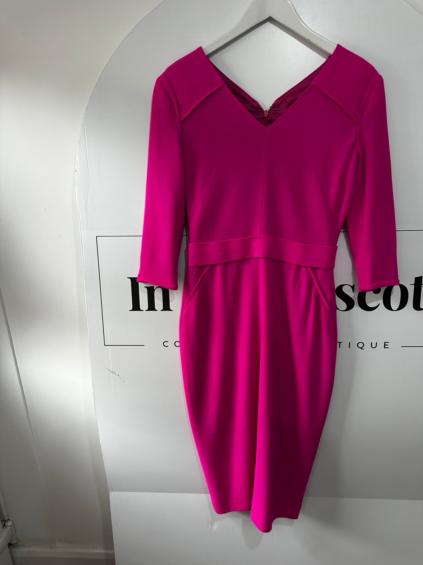 Pink Goat Dress, Size 8