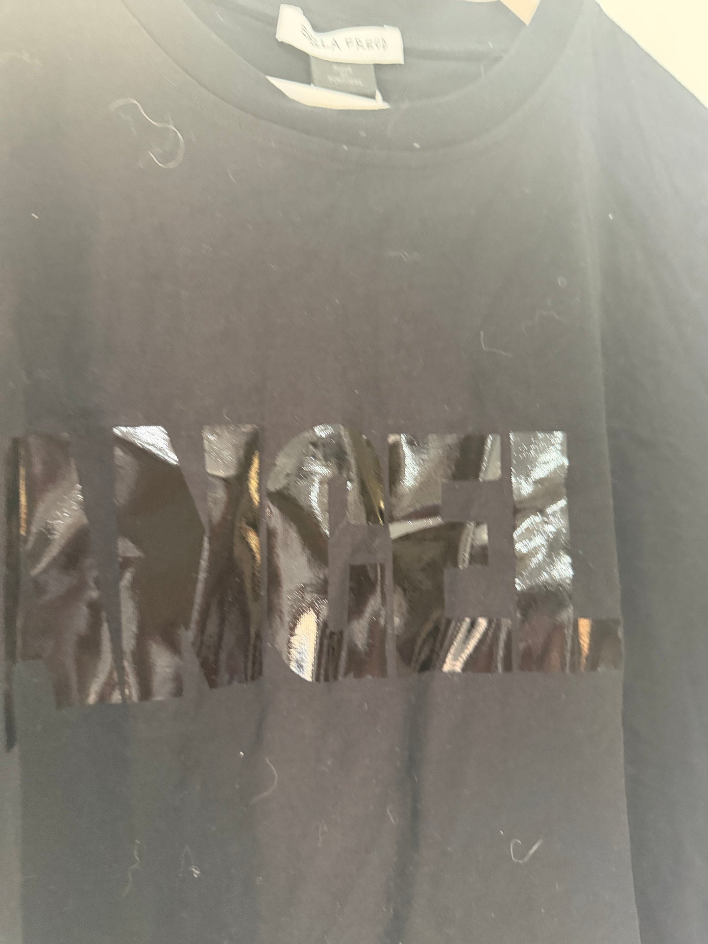 Preloved Black Bella Freud Top, Size M
