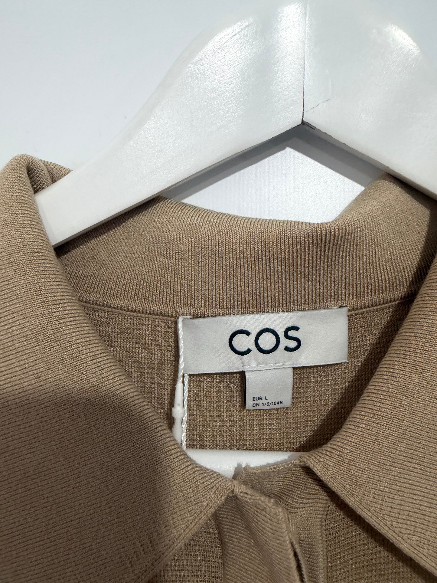 Beige Cos Shirt, Size L