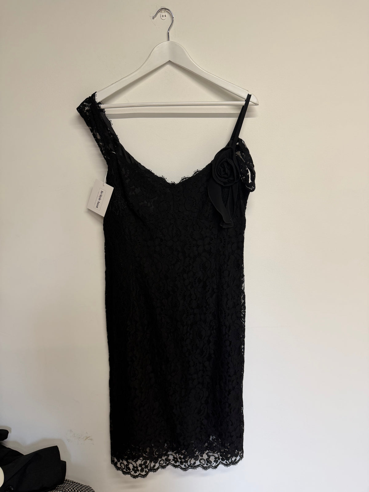 Preloved Paddy Campbell Dress Size Medium Black Lace