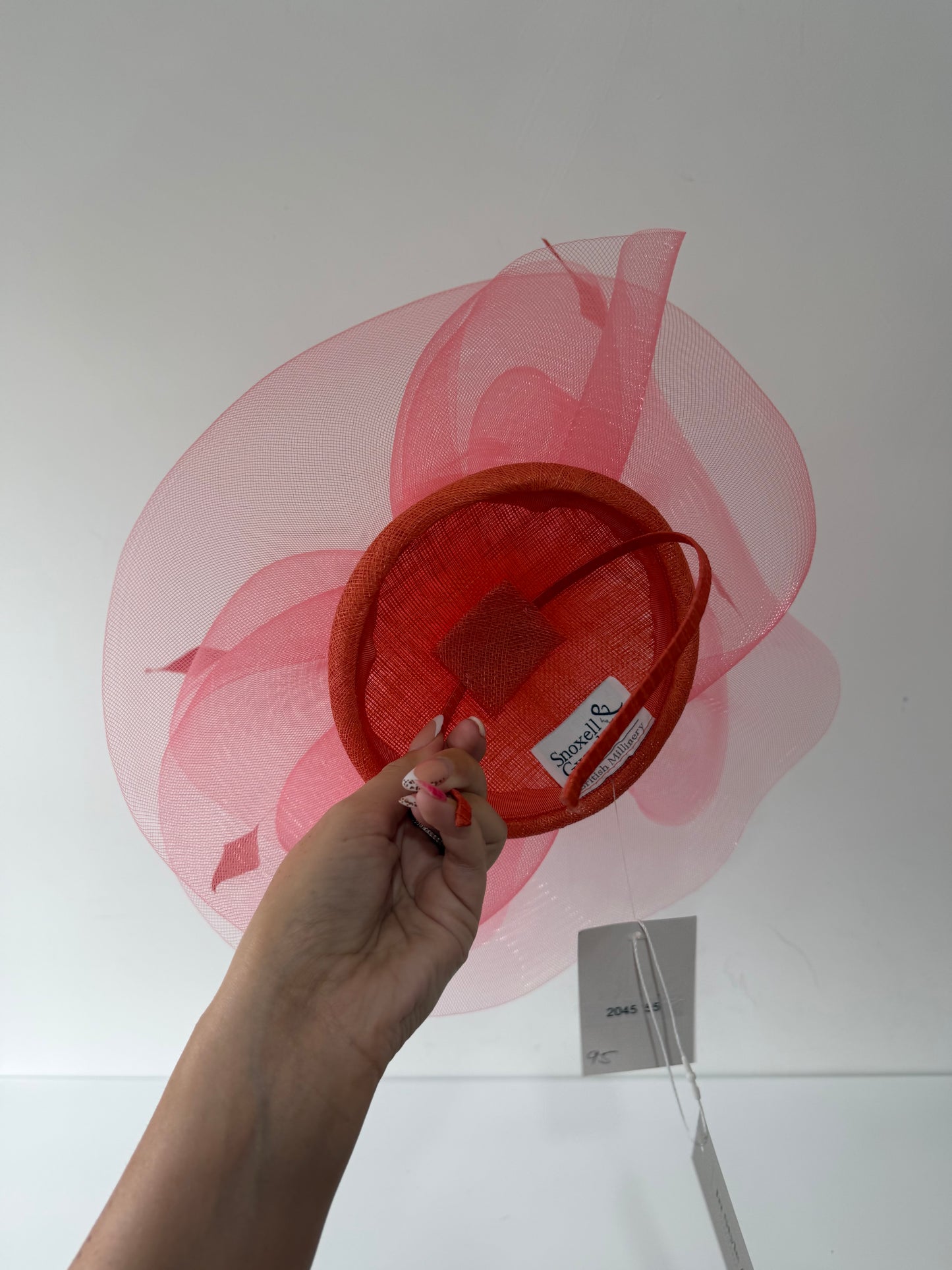 Preloved, NEW, Coral Snoxell & Gwyther Fascinator/Hat, Ascot