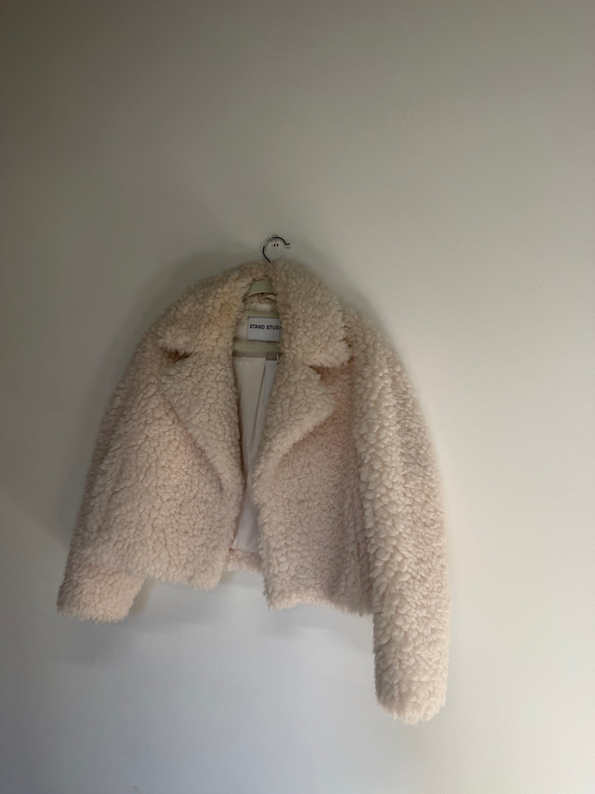 Preloved Stand Studio Coat Size Small Cream
