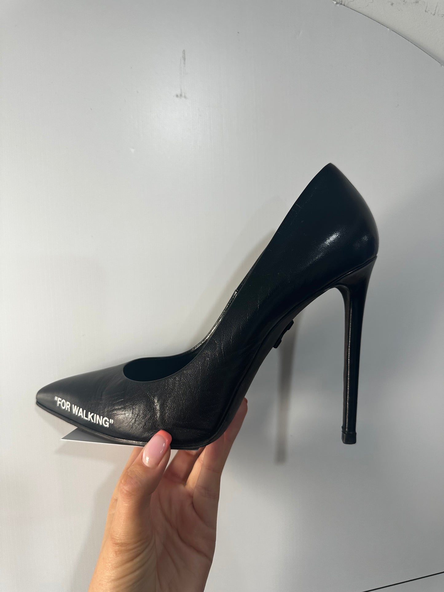 Black Off White Heels, 39 - 6