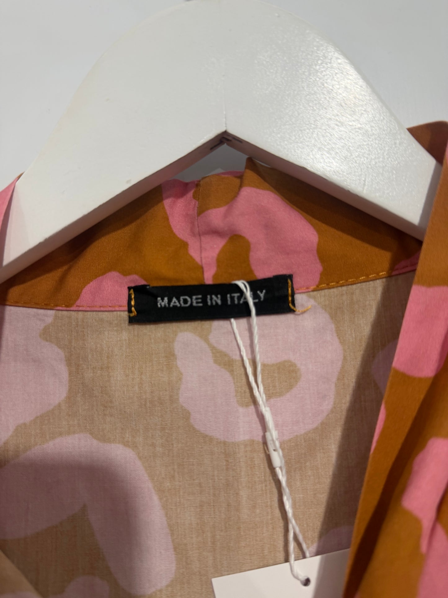 Mustard & Pink Boutique Shirt, 8/10