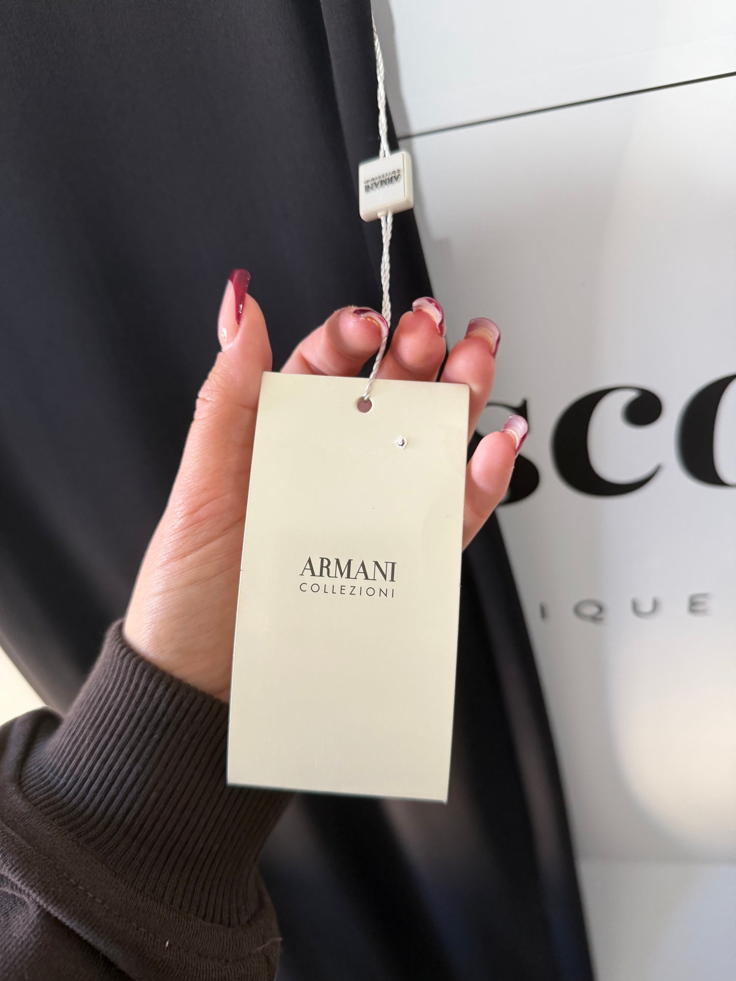 Black Armarni Brand New Ballgown, Size 42 (UK 10/12)