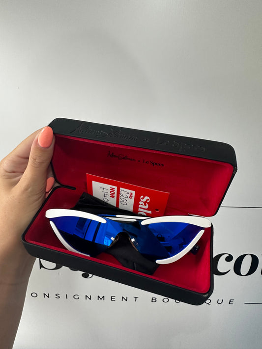 Blue Le Specs X Adam Selman Sunglasses
