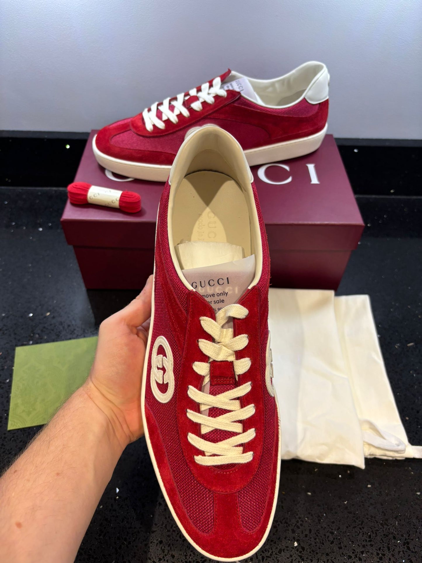 Brand New Gucci Sneakers, Mens Size 13 (Fit a 12Wide)