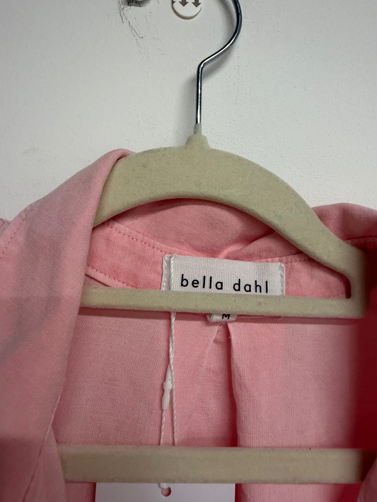 Preloved Bella Dahl Blouse Size M Pink