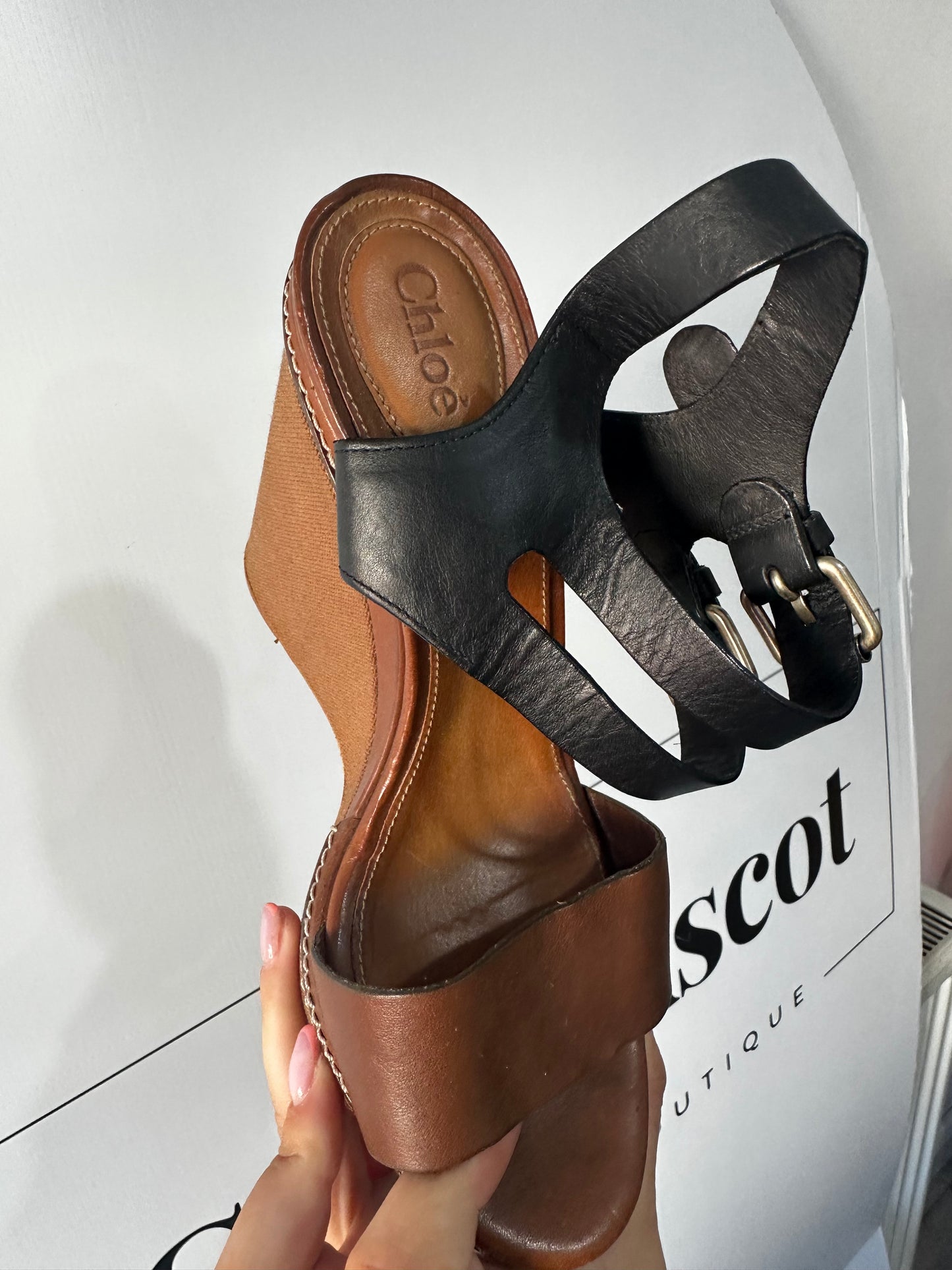 Chloe Wedge Heels, 5