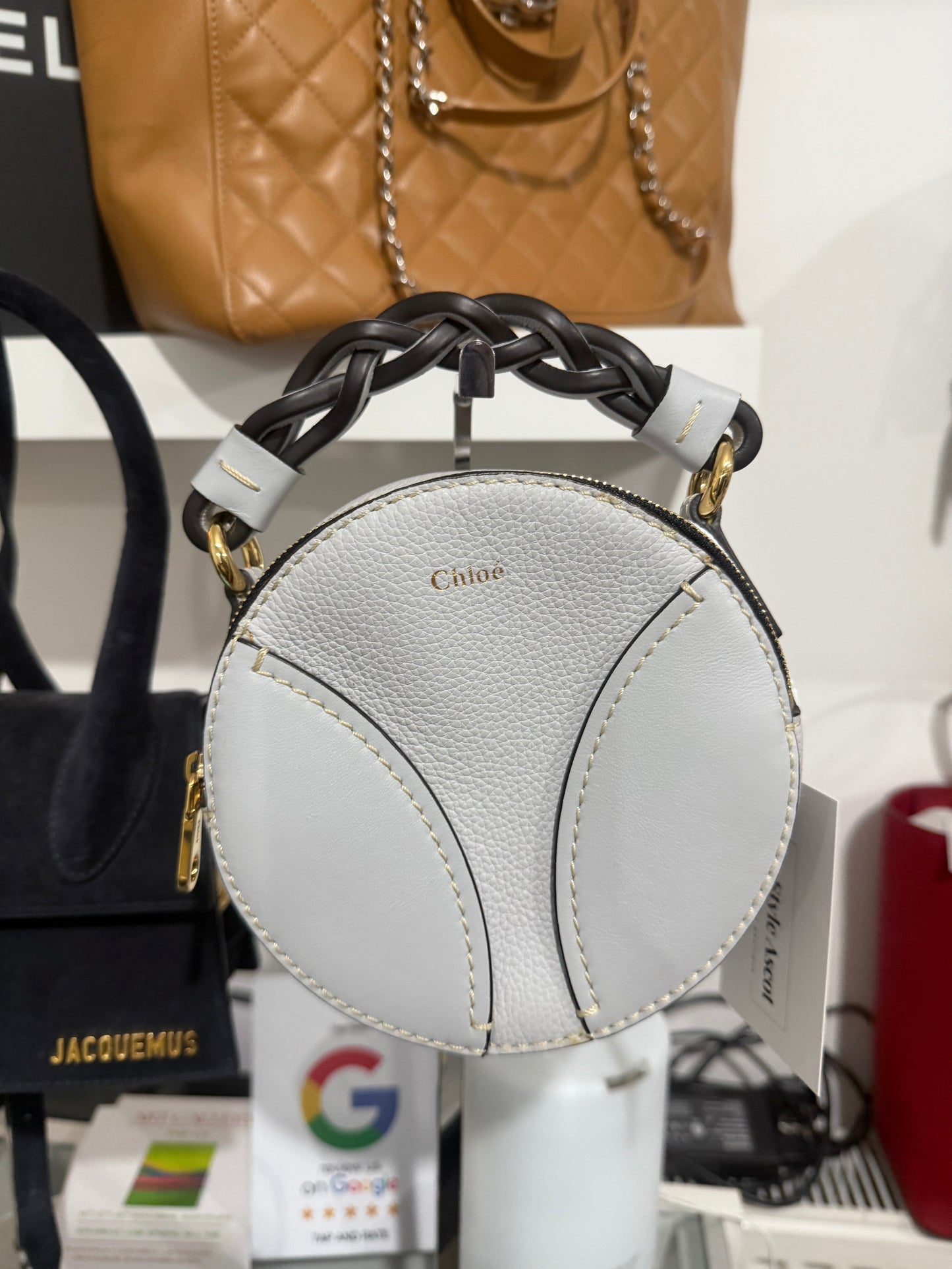 Light Blue Chloé Top Handle Bag