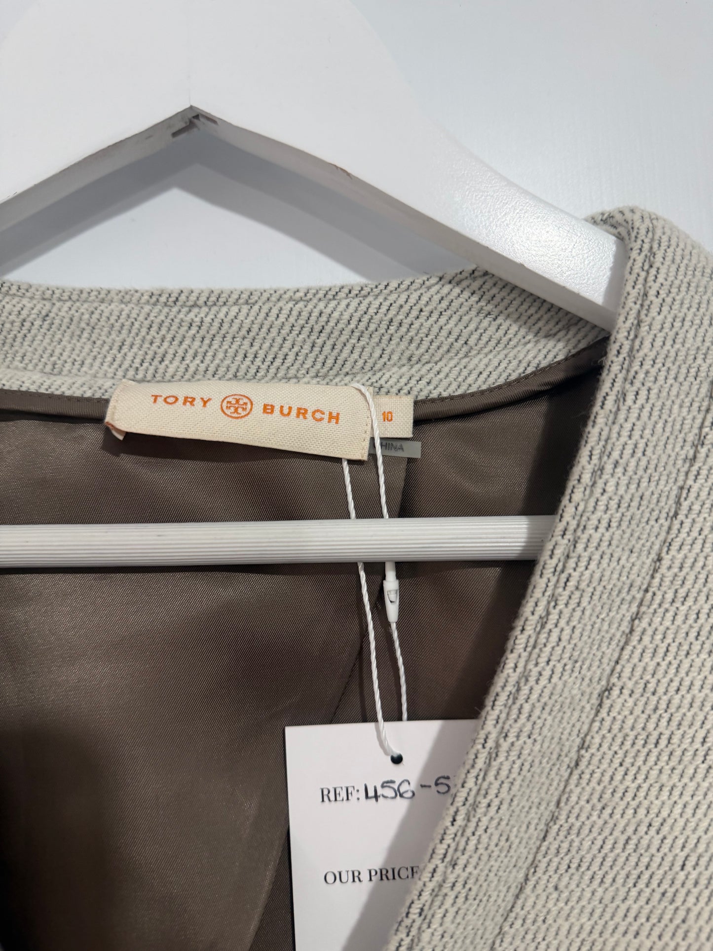 Colourblock Tory Burch Coat, Size UK 12/14