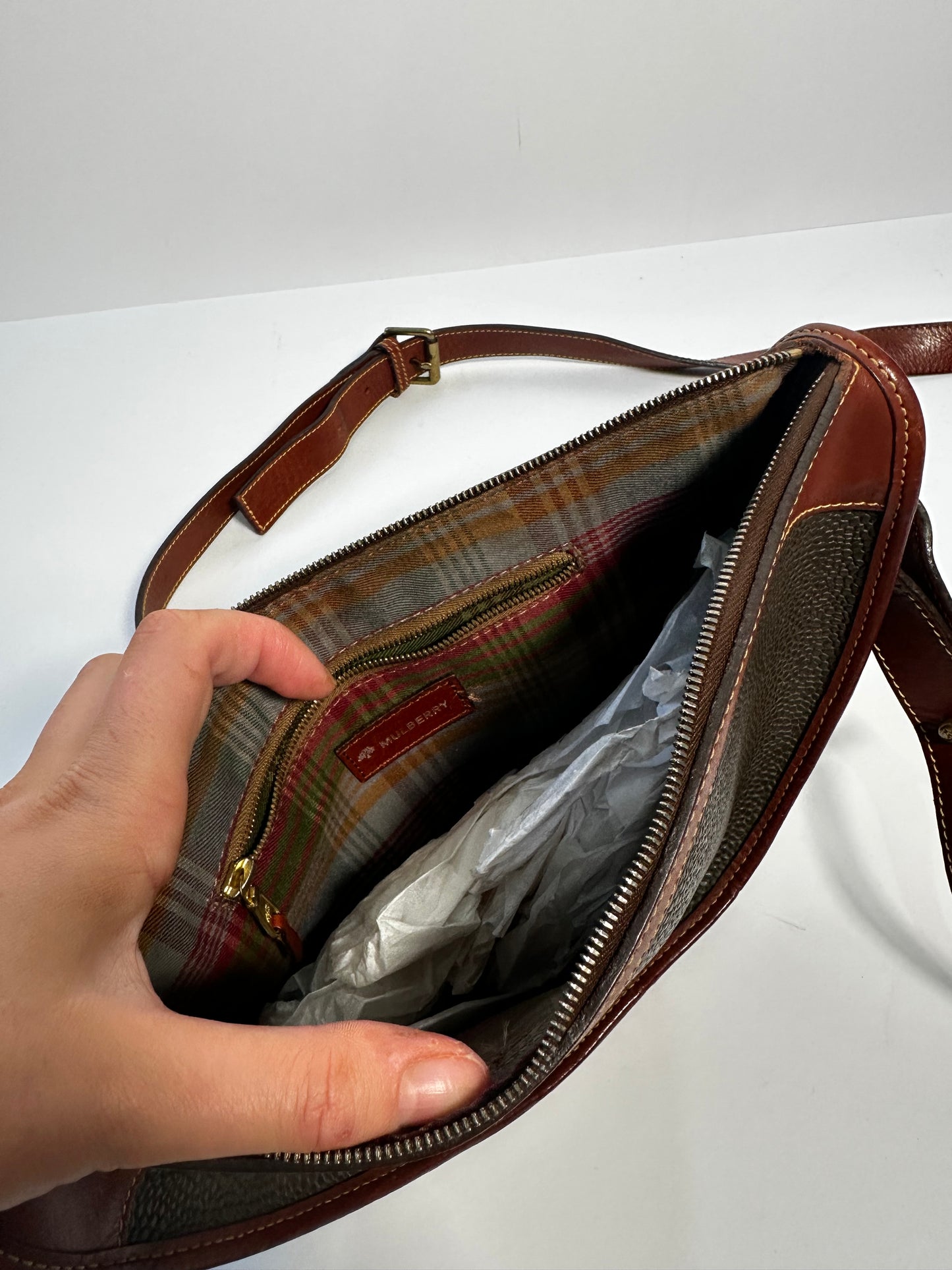 Mulberry Khaki Brown Handbag