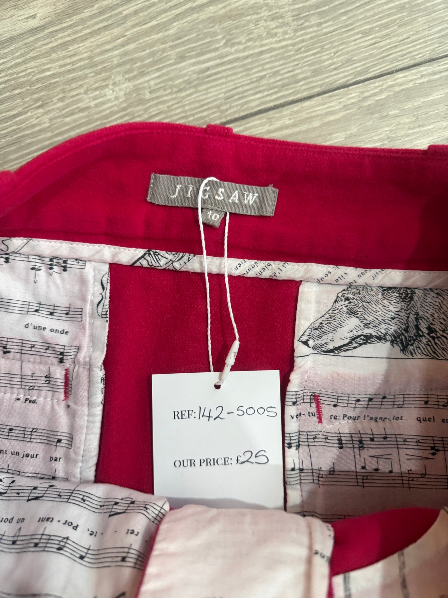 Pink Jigsaw Skirt, Size 10