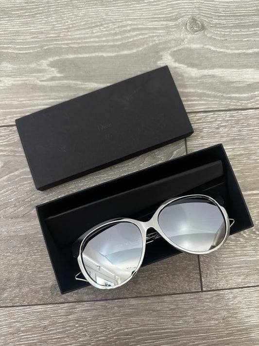 Silver Dior Sunglasses