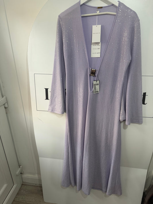 Purple Sparkle Dodo Bar Or Dress, Size 44 - UK 12