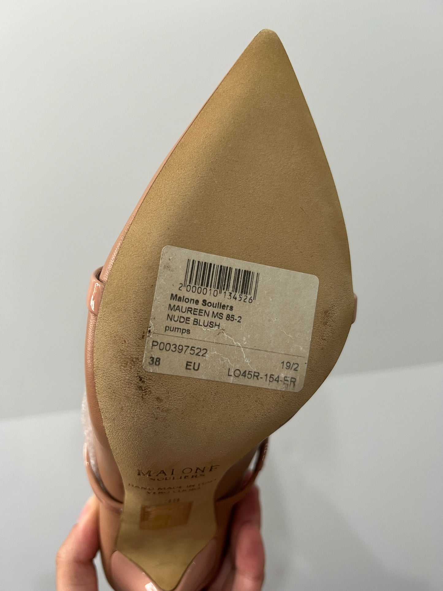 Nude Malone Souliers Heels, 38-5